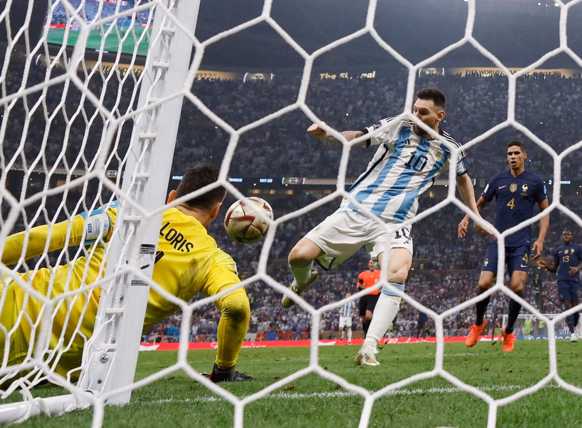 Messi tìm được bàn thắng trong hiệp phụ thứ nhất ở phút 108. Một cú dứt điểm cận thành không thể cản phá.