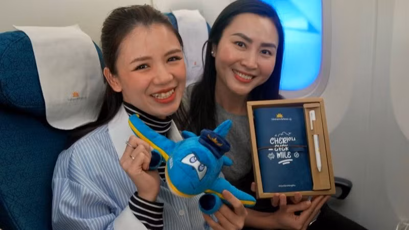 Đây không chỉ là lời chúc năm mới may mắn mà còn là sự tri ân sâu sắc đến những hành khách đã tin tưởng và đồng hành cùng hãng trên mỗi chặng hành trình.