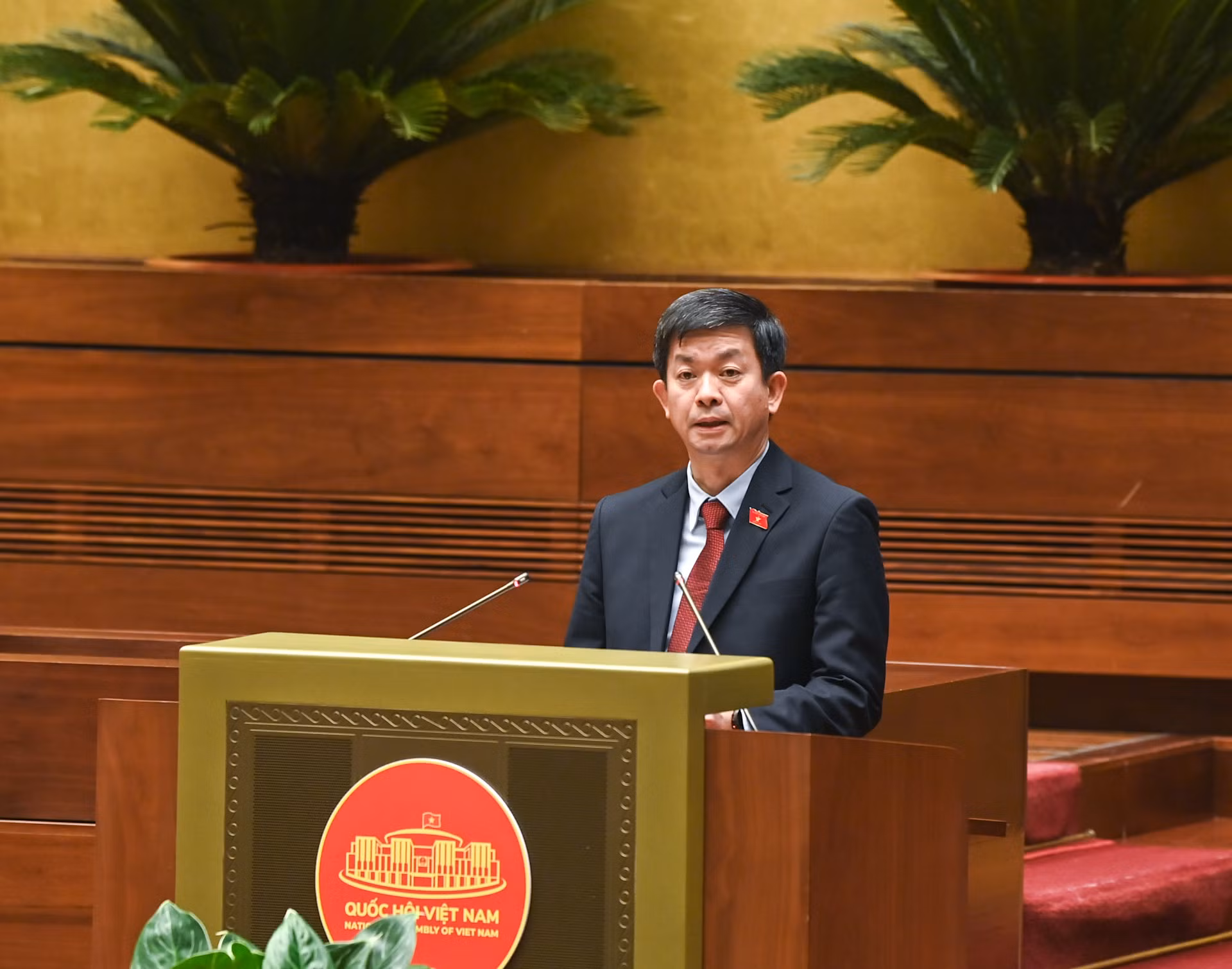 Tổng Thư ký Quốc hội, Chủ nhiệm Văn phòng Quốc hội Lê Quang Tùng phát động phong trào thi đua năm 2025.
