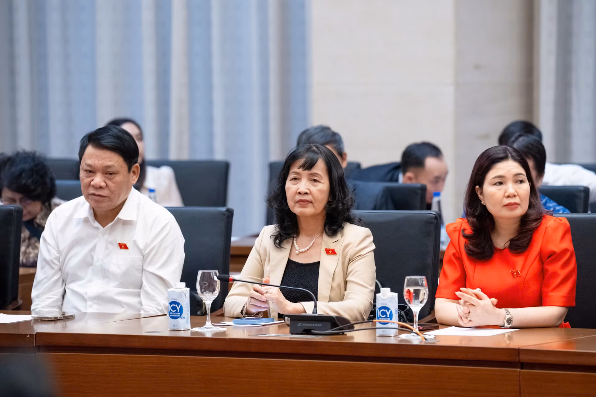 Các đại biểu dự cuộc gặp mặt.