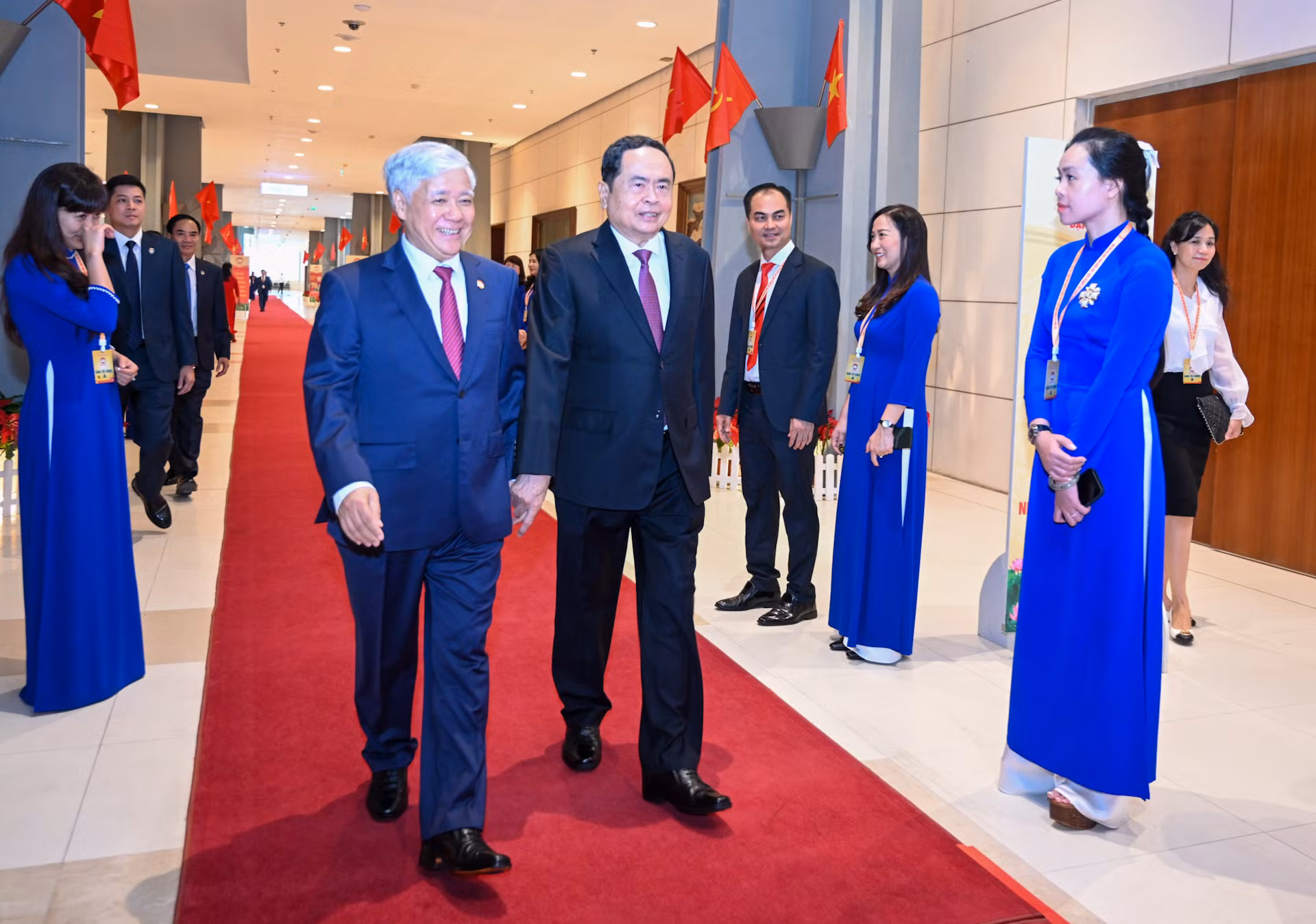 Chủ tịch Quốc hội Trần Thanh Mẫn dự Đại hội. Chủ tịch Quốc hội Trần Thanh Mẫn dự Đại hội.