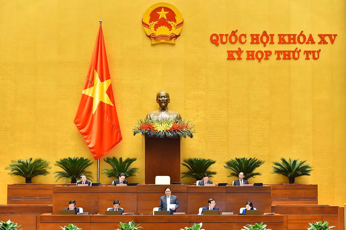 [Ảnh] Thủ tướng Chính phủ Phạm Minh Chính trả lời chất vấn tại Kỳ họp thứ tư, Quốc hội khóa XV