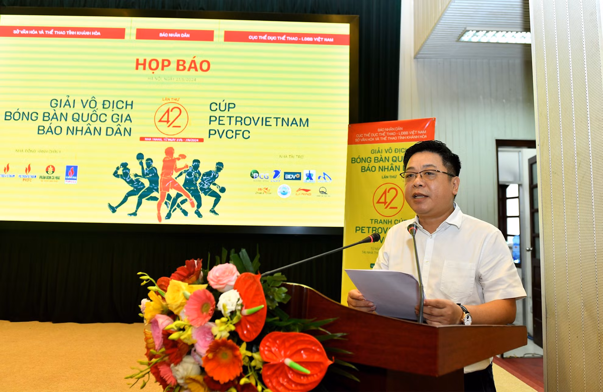 [Ảnh] Họp báo Giải vô địch bóng bàn quốc gia Báo Nhân Dân lần thứ 42 ảnh 3