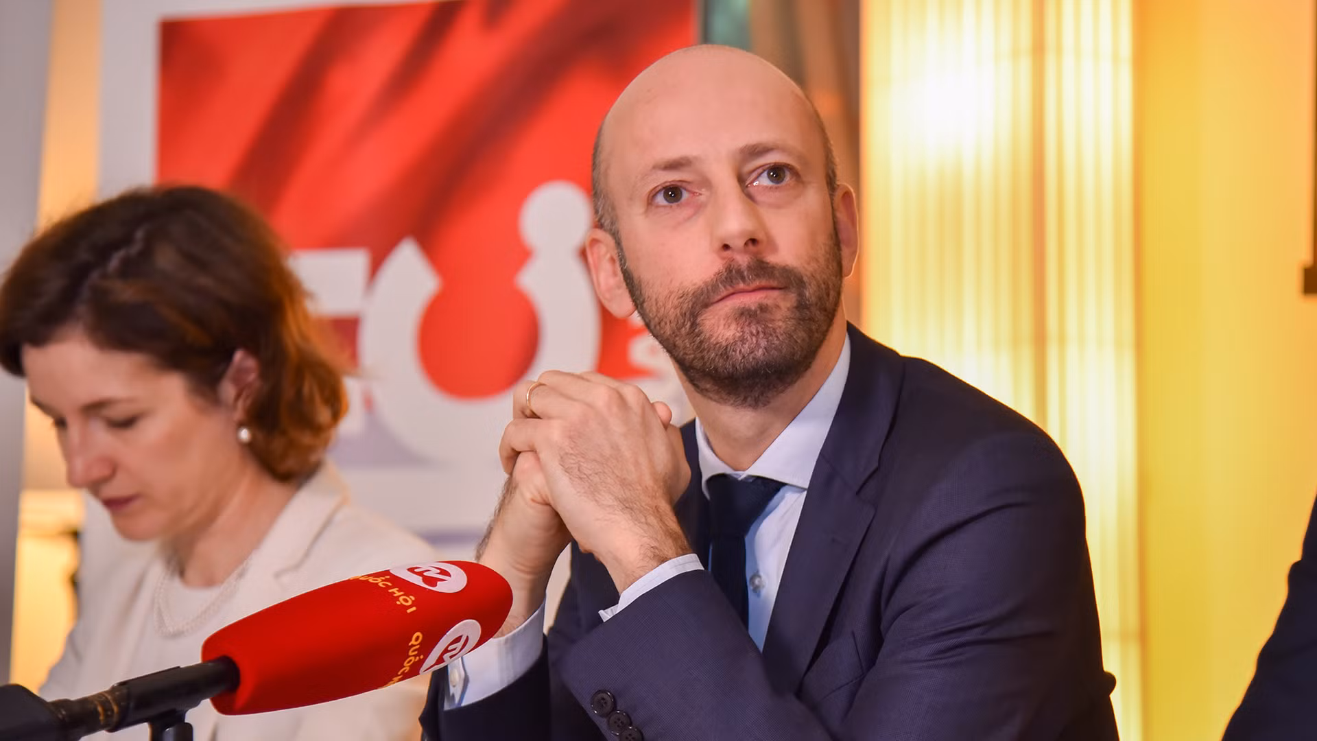 Bộ trưởng Stanislas Guérini. Ảnh: Nhật Quang Bộ trưởng Stanislas Guérini. Ảnh: Nhật Quang