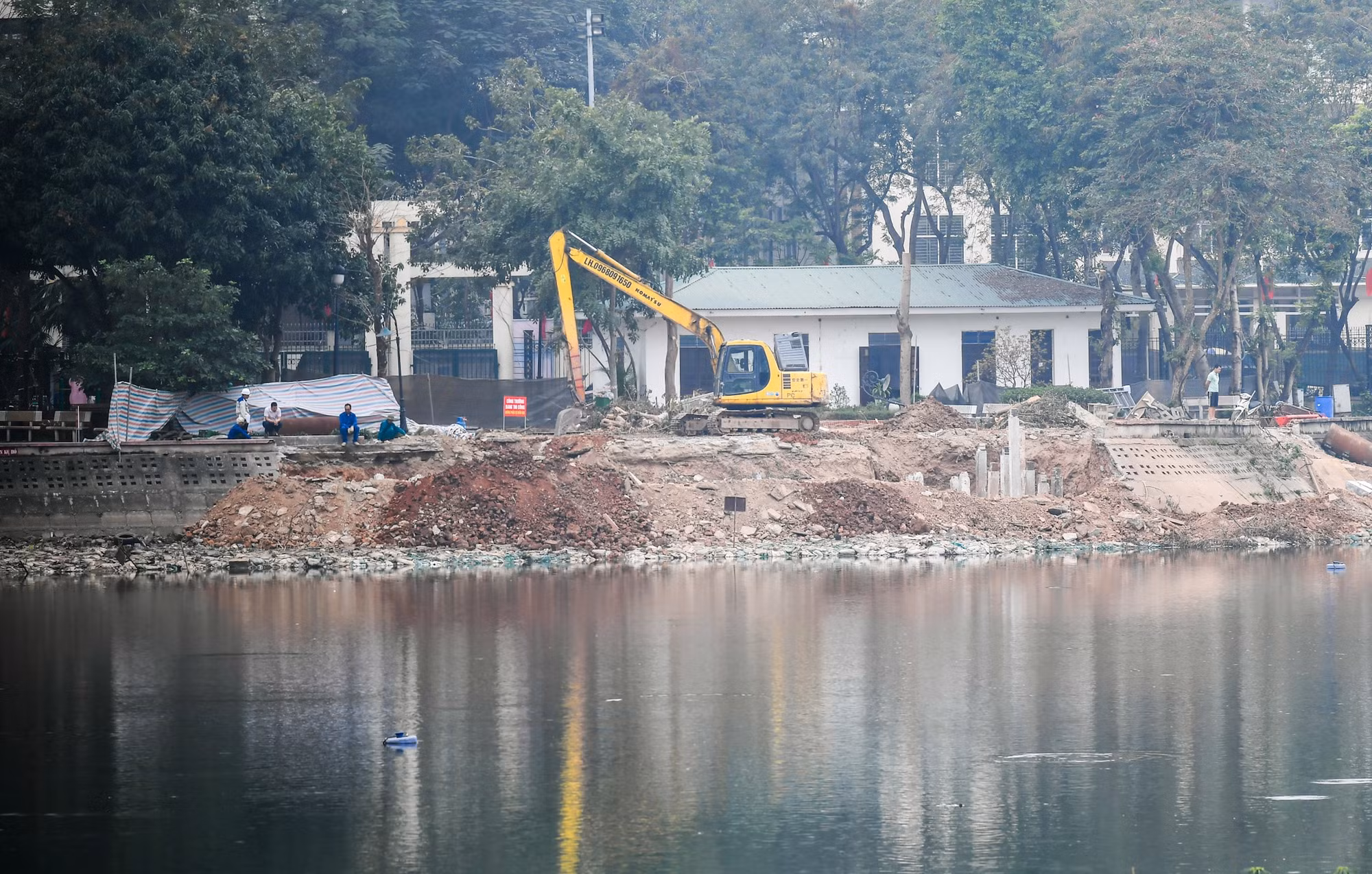 Hiện công viên đang tạm đóng cửa để phục vụ quá trình thi công. Hiện công viên đang tạm đóng cửa để phục vụ quá trình thi công.