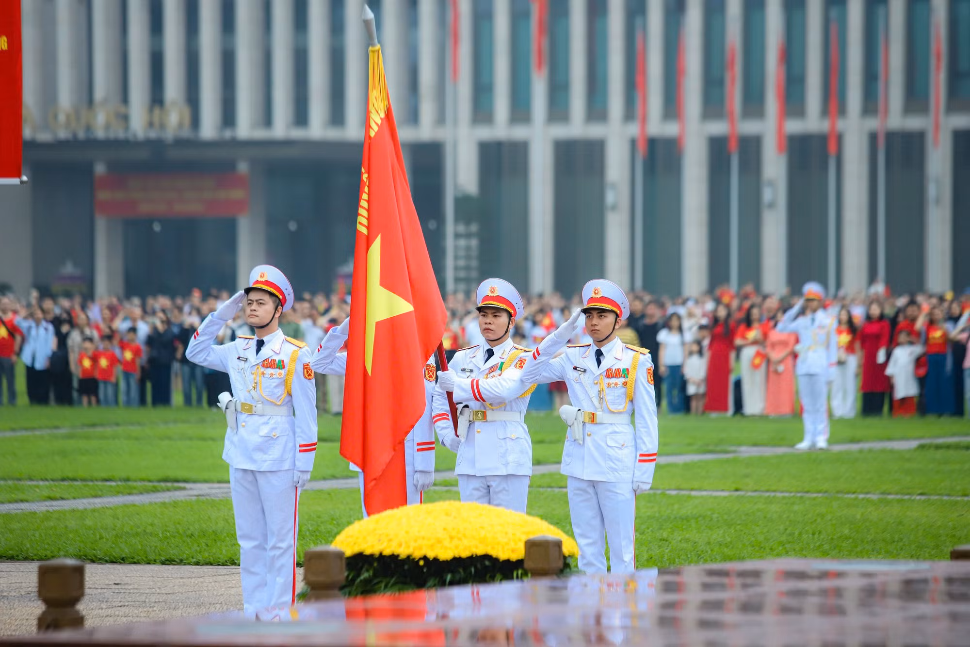 Lễ Kỷ niệm 50 năm Ngày Giải phóng miền nam, thống nhất đất nước ảnh 118