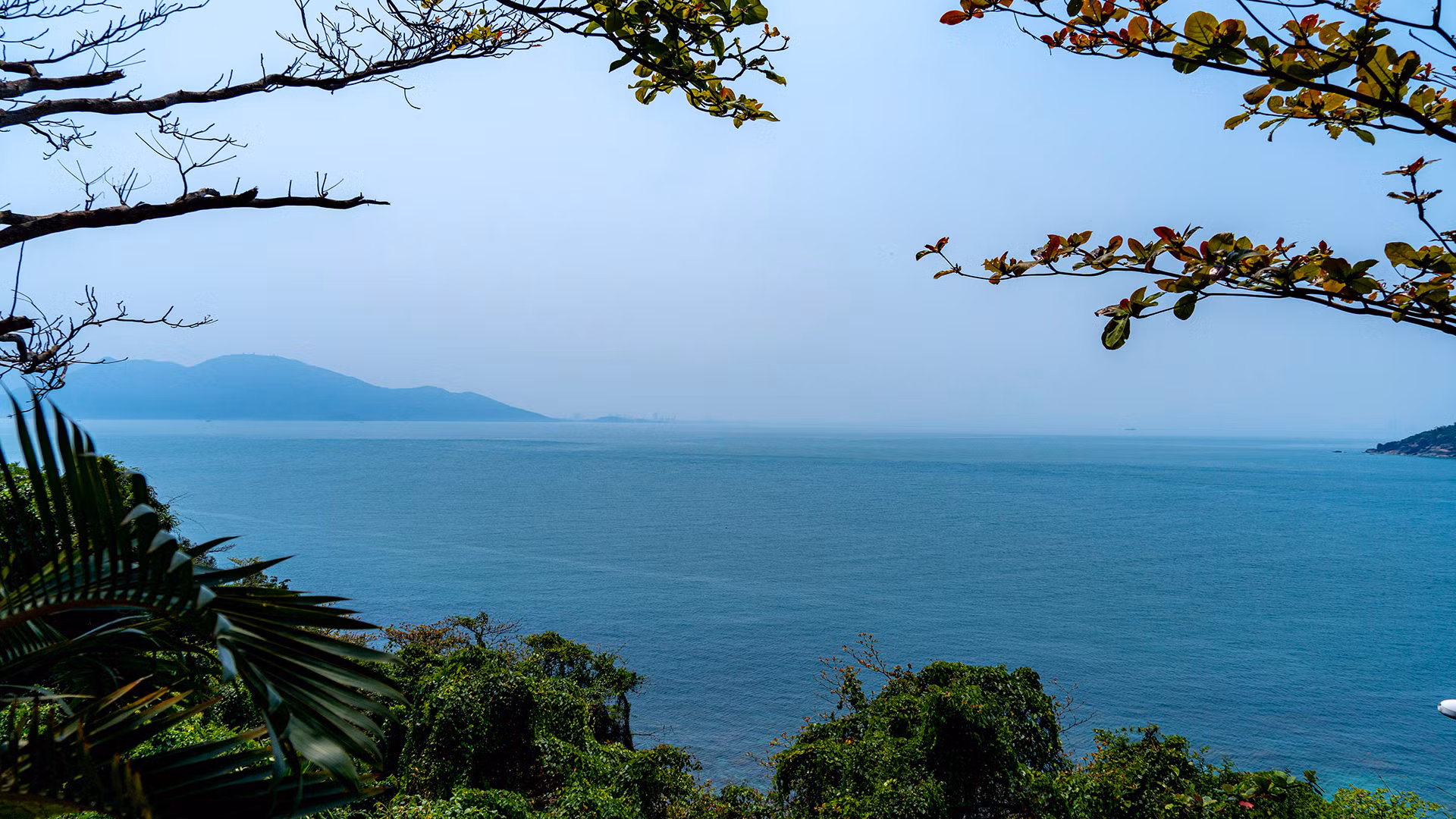 Từ ngọn Hải Đăng Sơn Chà nhìn về thành phố Đà Nẵng