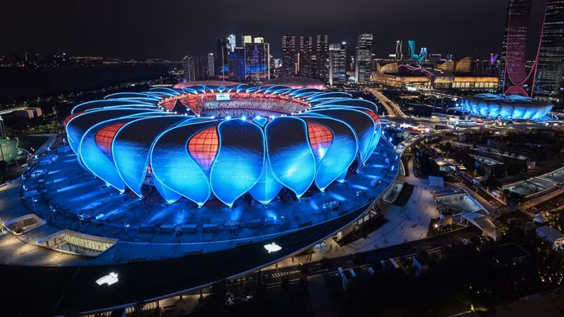 Sân vận động Trung tâm thể thao Olympic Hàng Châu.