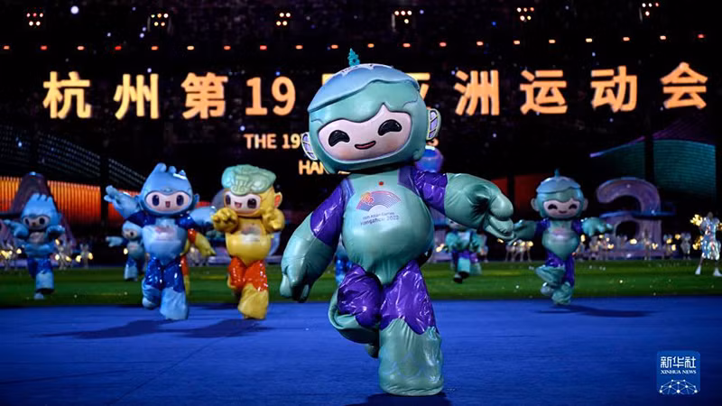 Linh vật ASIAD 19. Linh vật ASIAD 19.