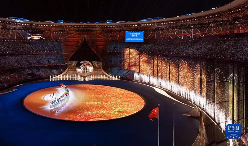 Lễ khai mạc ASIAD 19. Lễ khai mạc ASIAD 19.