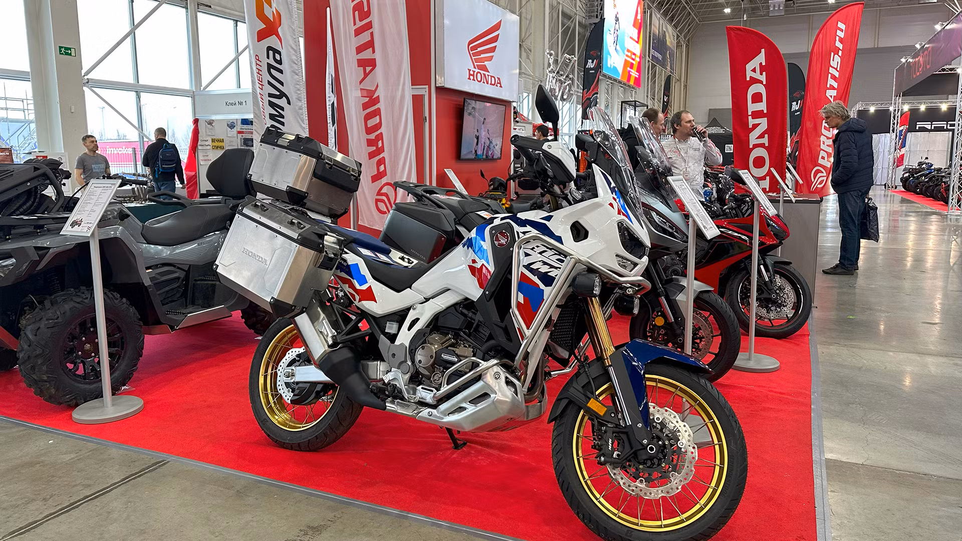 Mẫu xe của hãng Honda tham dự tại Motovecna năm nay.
