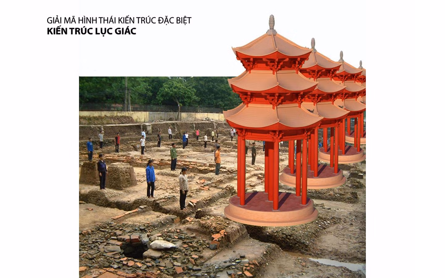 “Lầu son gác tía” Hoàng thành Thăng Long 1000 năm trước qua hình ảnh 3D -1