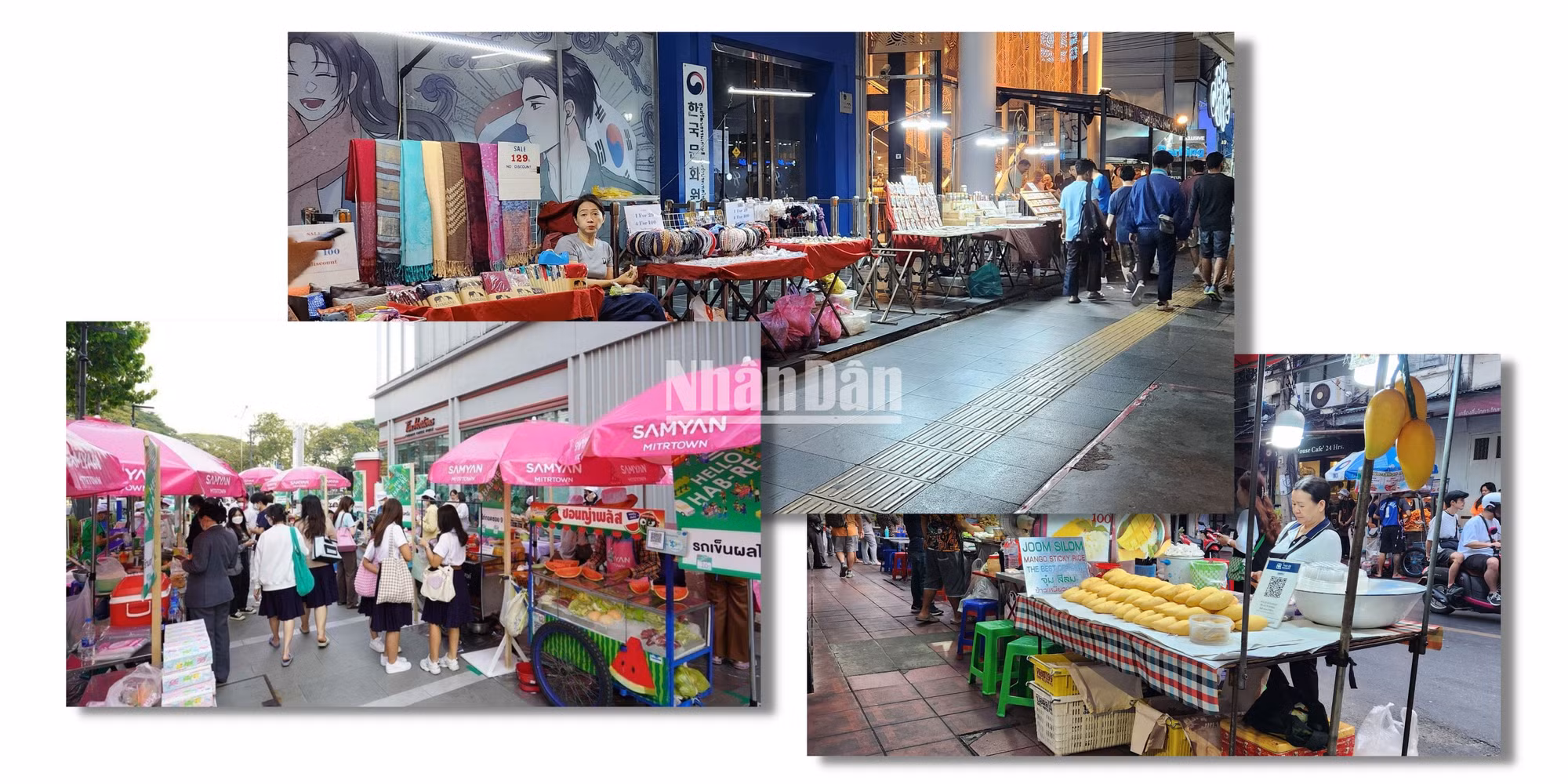 Bangkok và bài toán giành vỉa hè 