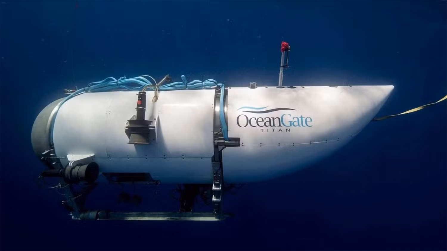 Tàu lặn Titan do Công ty OceanGate vận hành để thám hiểm xác tàu Titanic. (Ảnh: OceanGate Expeditions)