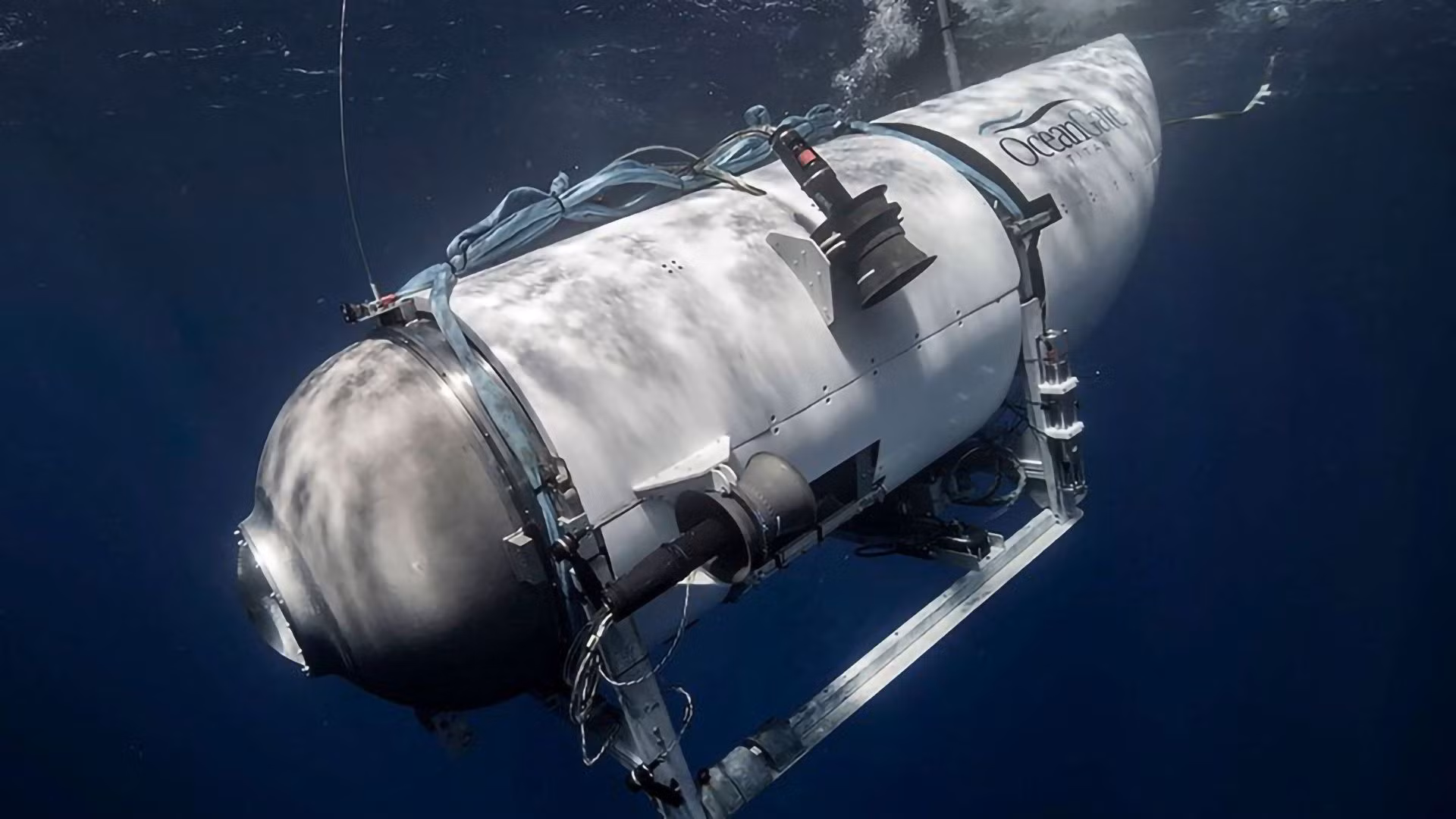 OceanGate đã thiết kế tàu Titan để đưa tối đa 5 người xuống độ sâu 4.000m trong lòng đại dương. (Ảnh: OceanGate Expeditions)
