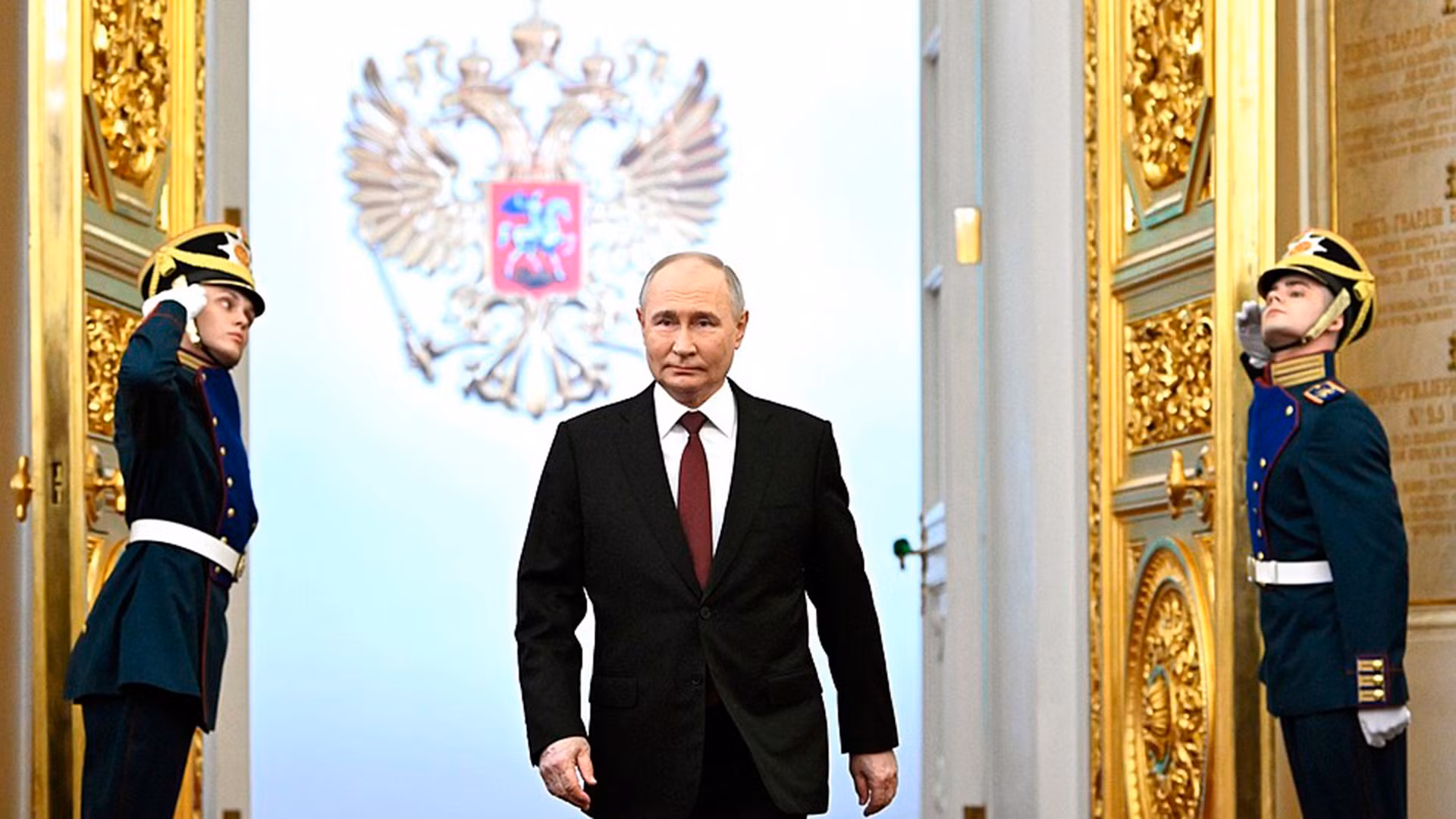 Ông Putin nhậm chức Tổng thống Nga lần thứ năm. (Ảnh: KREMLIN.RU)