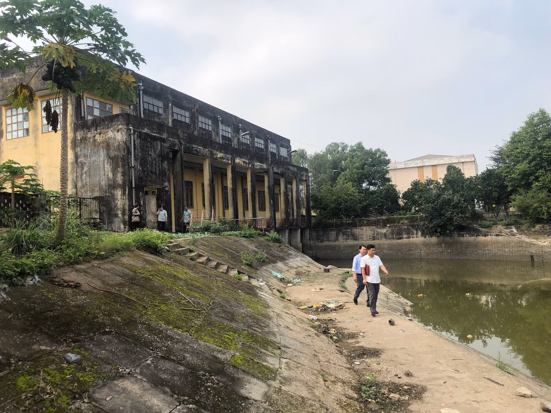 Trạm bơm Quế 2, huyện Kim Bảng, tỉnh Hà Nam.