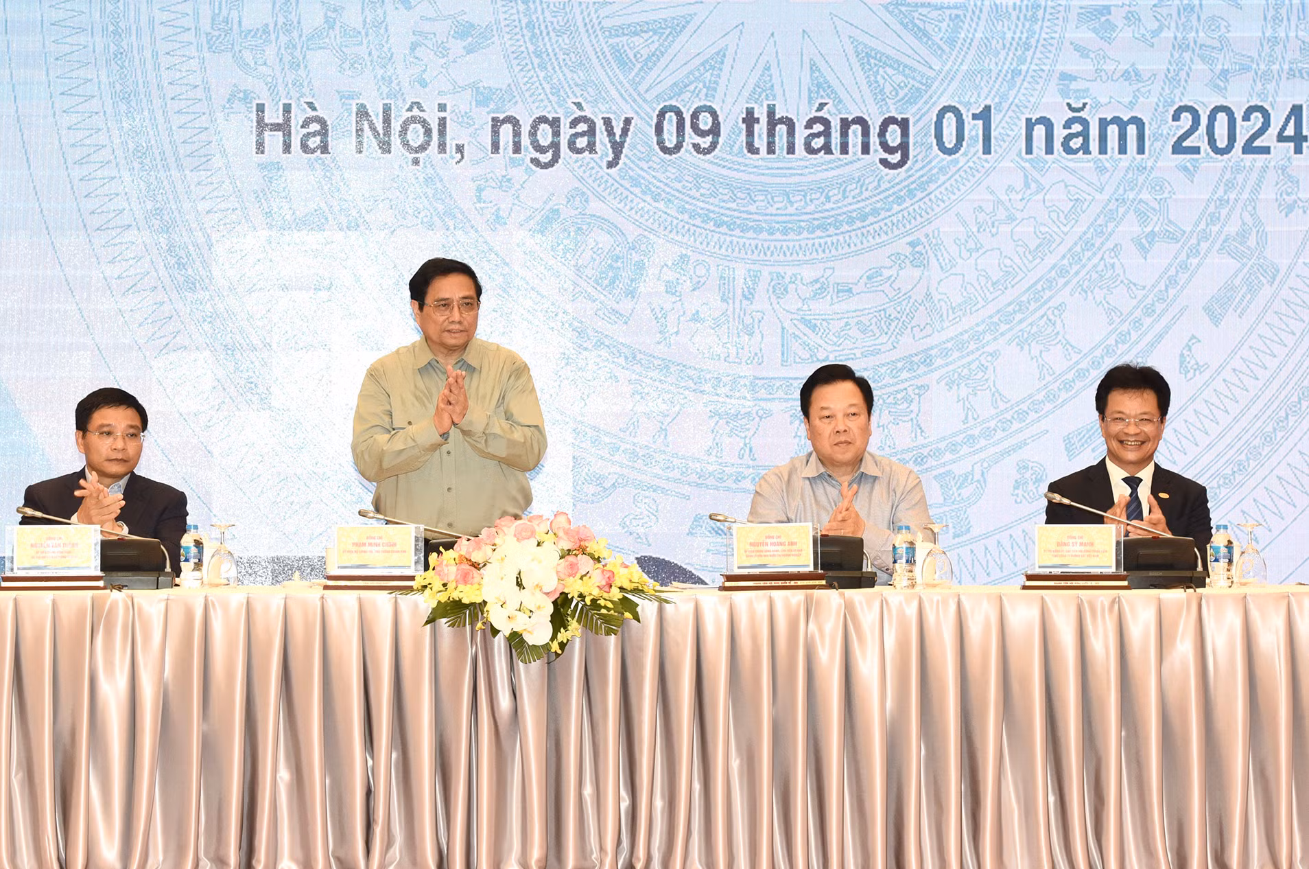 Thủ tướng Phạm Minh Chính dự Hội nghị triển khai kế hoạch kinh doanh của Tổng Công ty Đường sắt Việt Nam.