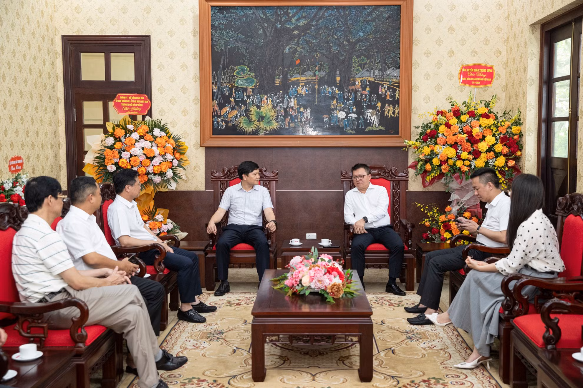 Đồng chí Hoàng Minh Cường, Phó Chủ tịch Ủy ban nhân dân thành phố Hải Phòng.