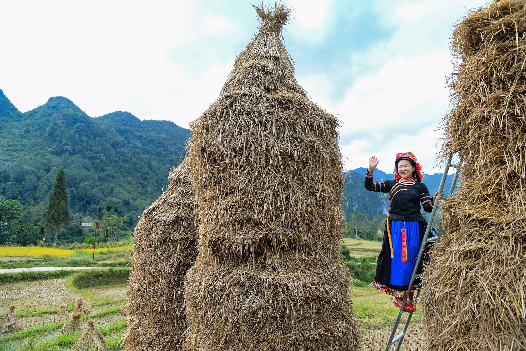 Người Pu Péo có 2 hình thức canh tác chính là trồng trọt trên ruộng và trồng trọt trên nương. (Ảnh: THÀNH ĐẠT)