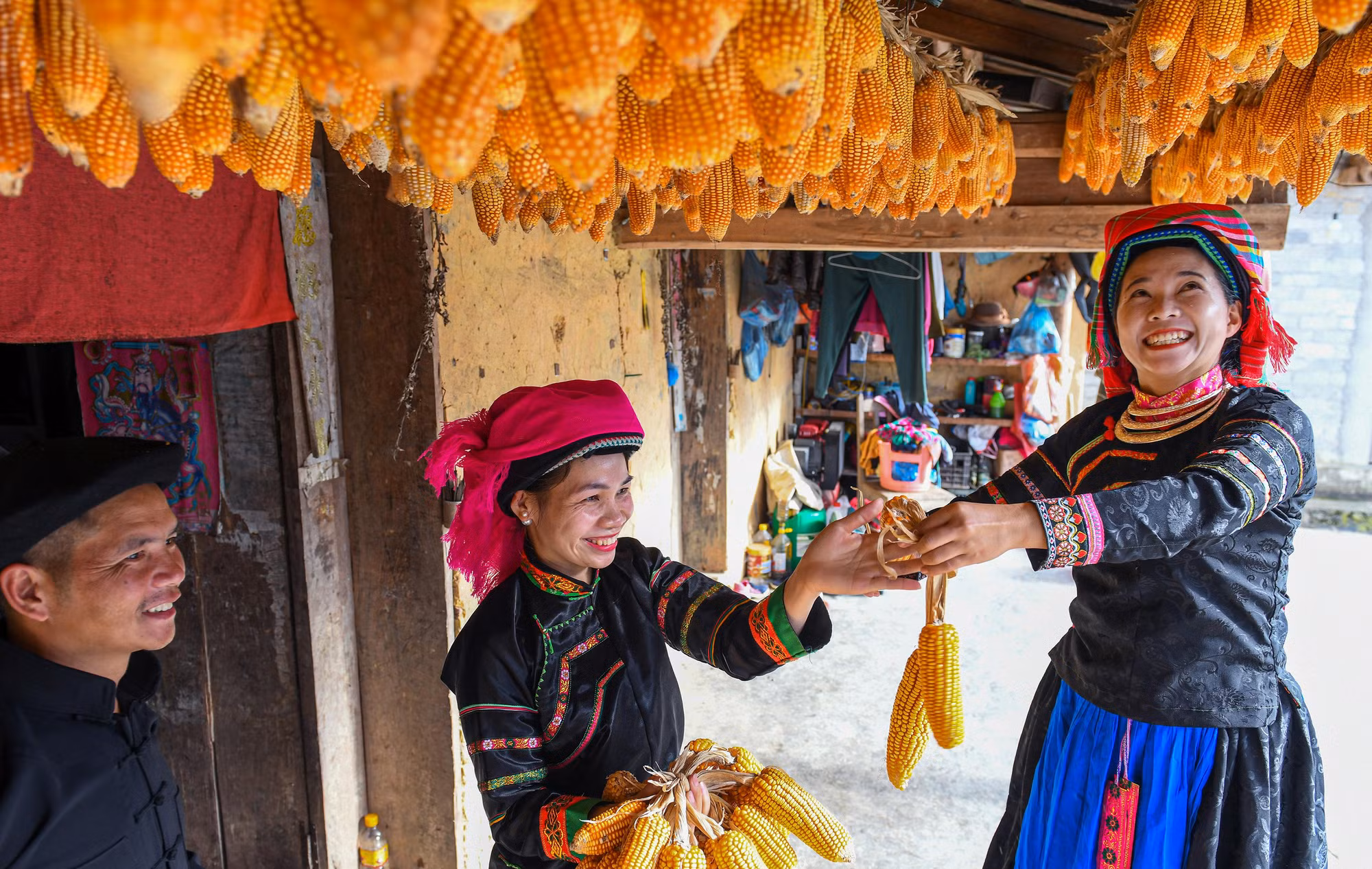 Người Pu Péo là một trong những cư dân lâu đời nhất ở vùng cao cực Bắc Hà Giang. (ẢNH: THÀNH ĐẠT)