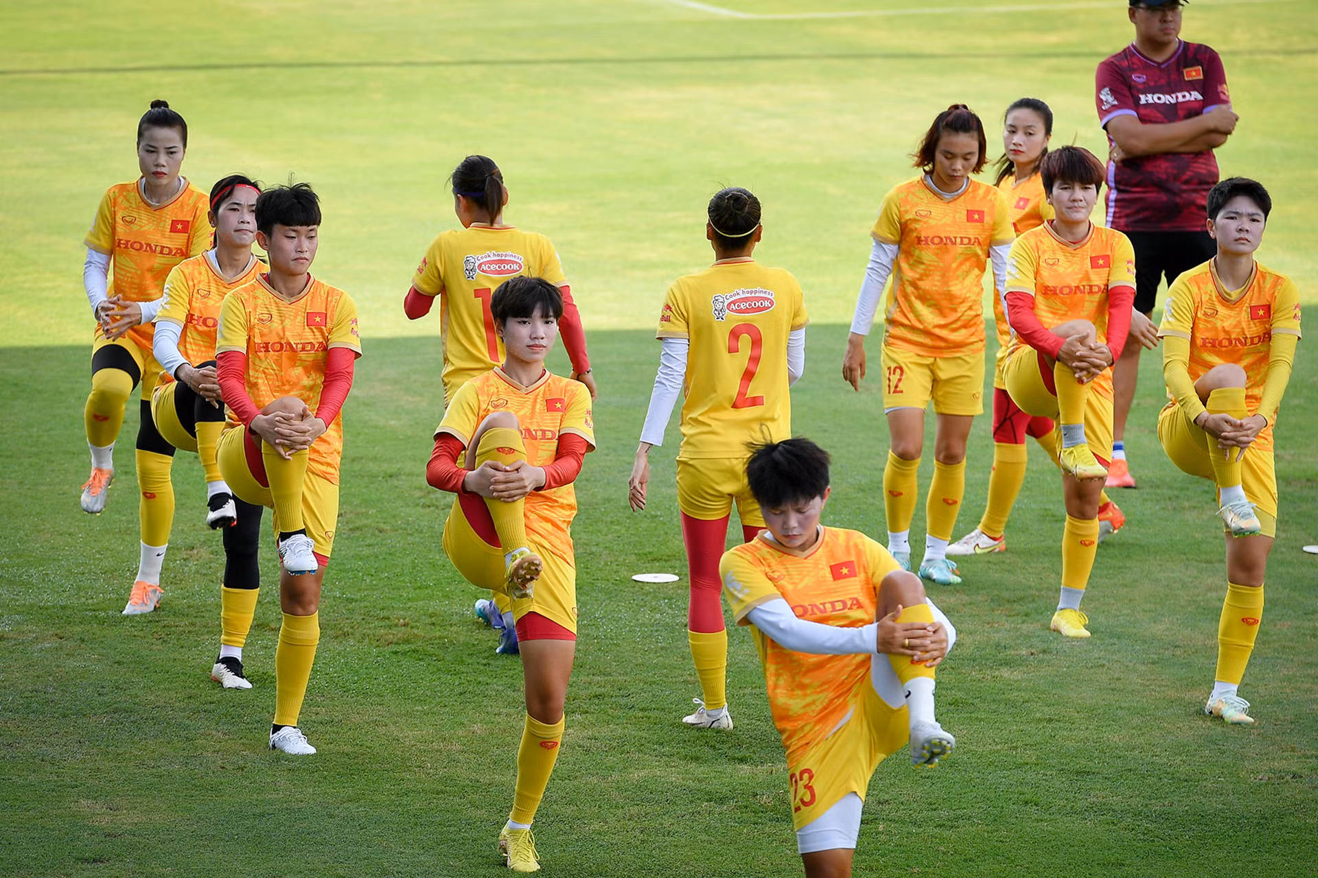 [Ảnh] Tuyển nữ Việt Nam nỗ lực tập luyện hướng tới World Cup ảnh 11