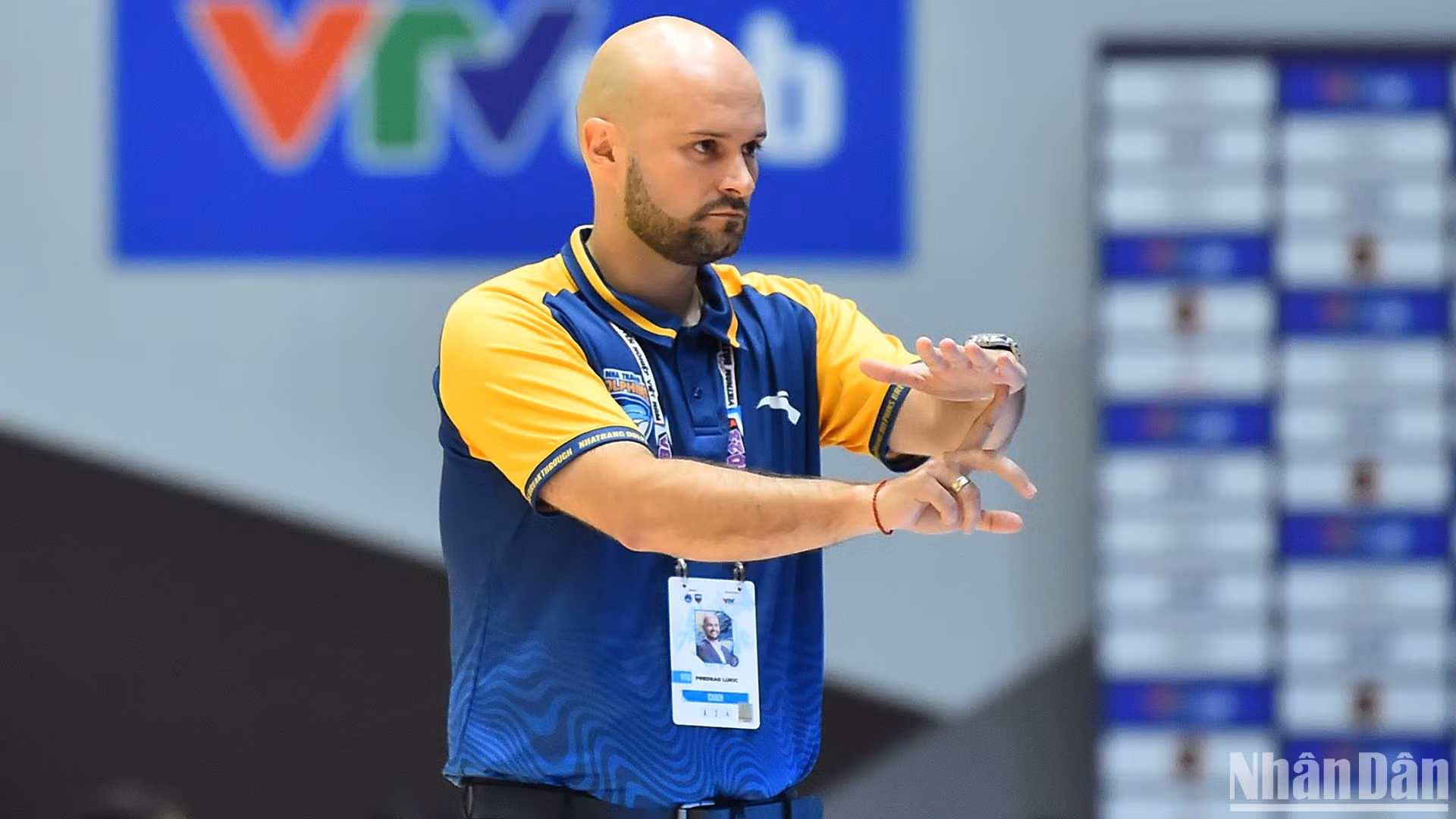 Huấn luyện viên Predrag Lukic giúp Nha Trang Dolphins thi đấu ấn tượng tại VBA 2023. Huấn luyện viên Predrag Lukic giúp Nha Trang Dolphins thi đấu ấn tượng tại VBA 2023.