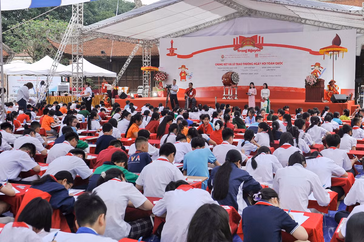 Thí sinh tham dự các phần thi tại vòng Chung kết.