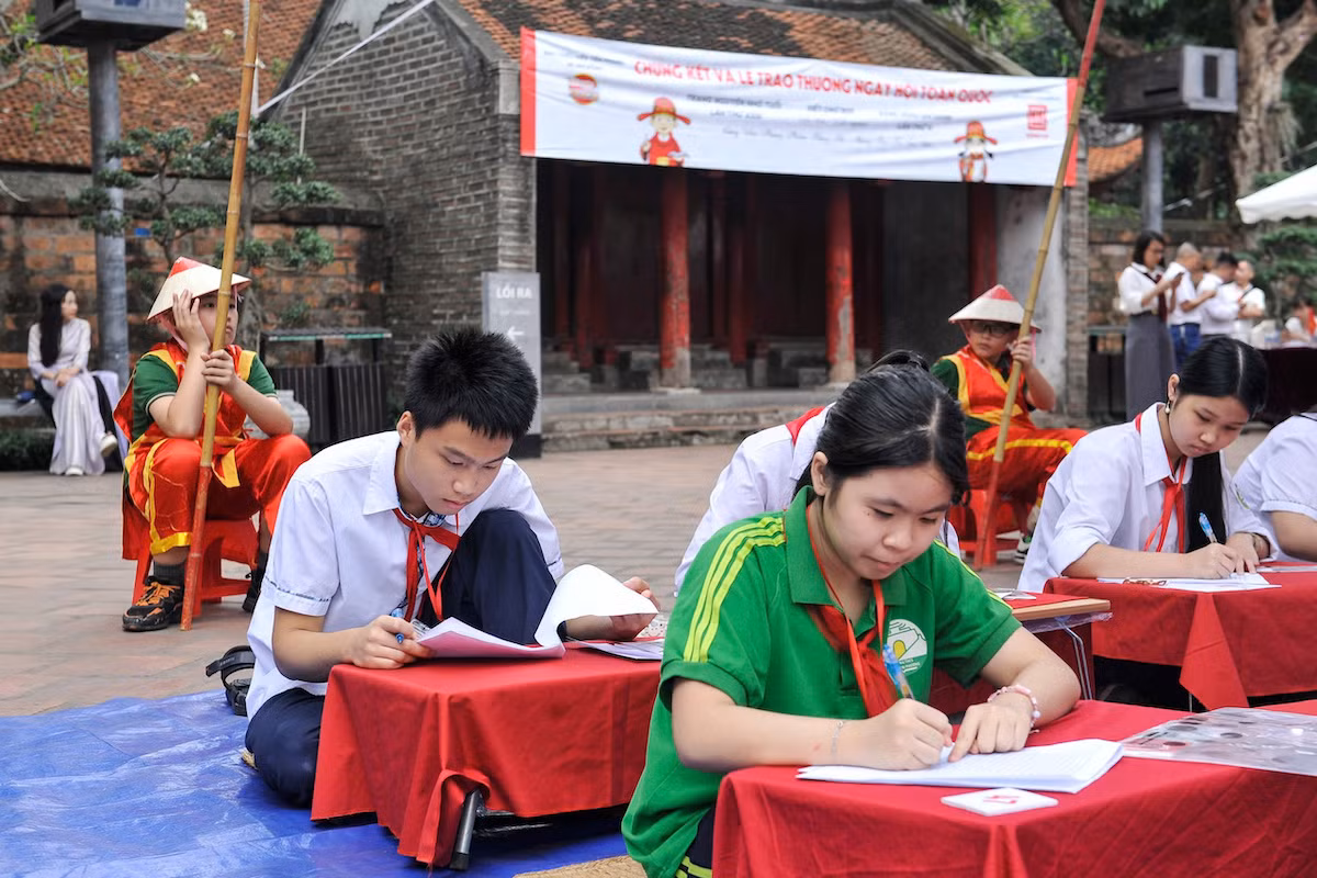 Thí sinh tham dự các phần thi tại vòng Chung kết