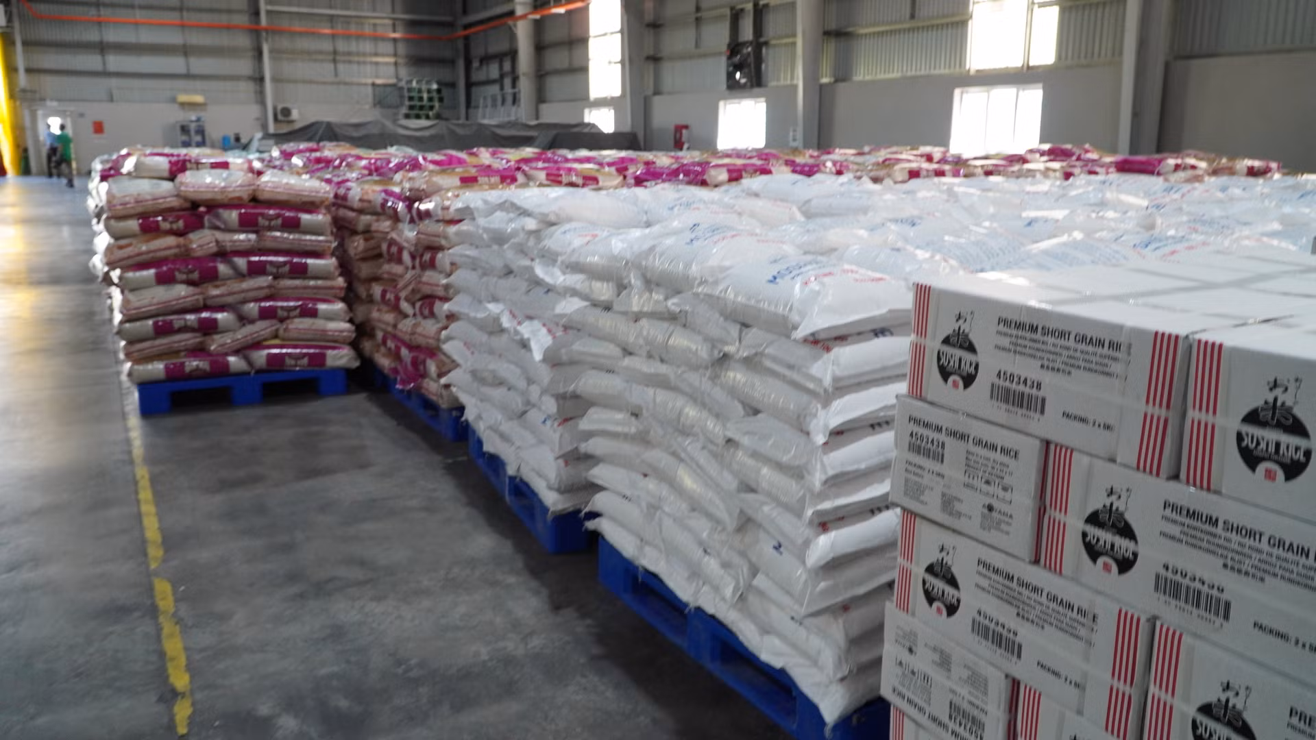 Sản phẩm gạo của Việt Nam được xuất khẩu đến nhiều quốc gia trên thế giới.