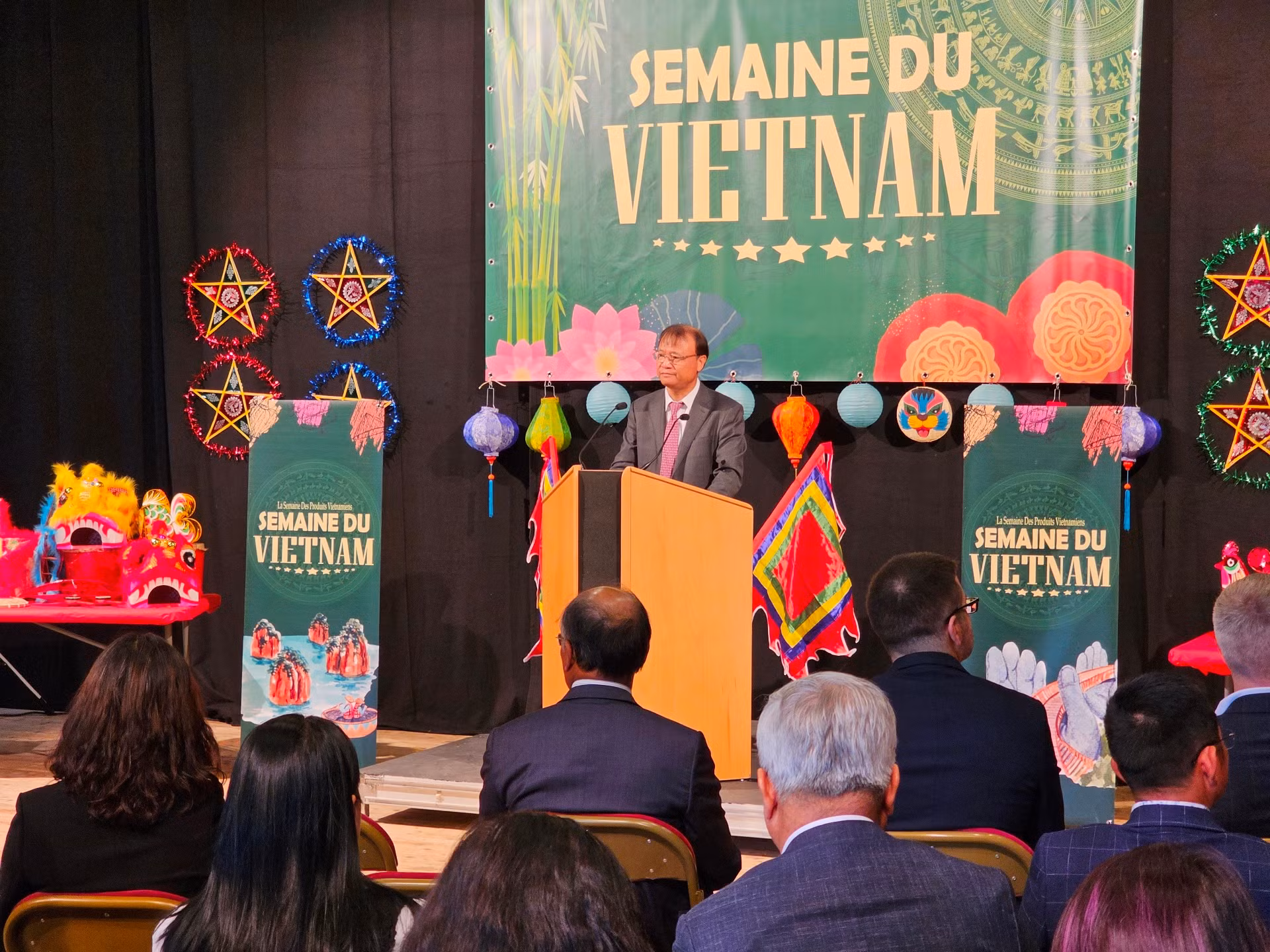 Thứ trưởng Công Thương Đỗ Thắng Hải phát biểu tại lễ khai mạc Tuần hàng Việt Nam 2023.