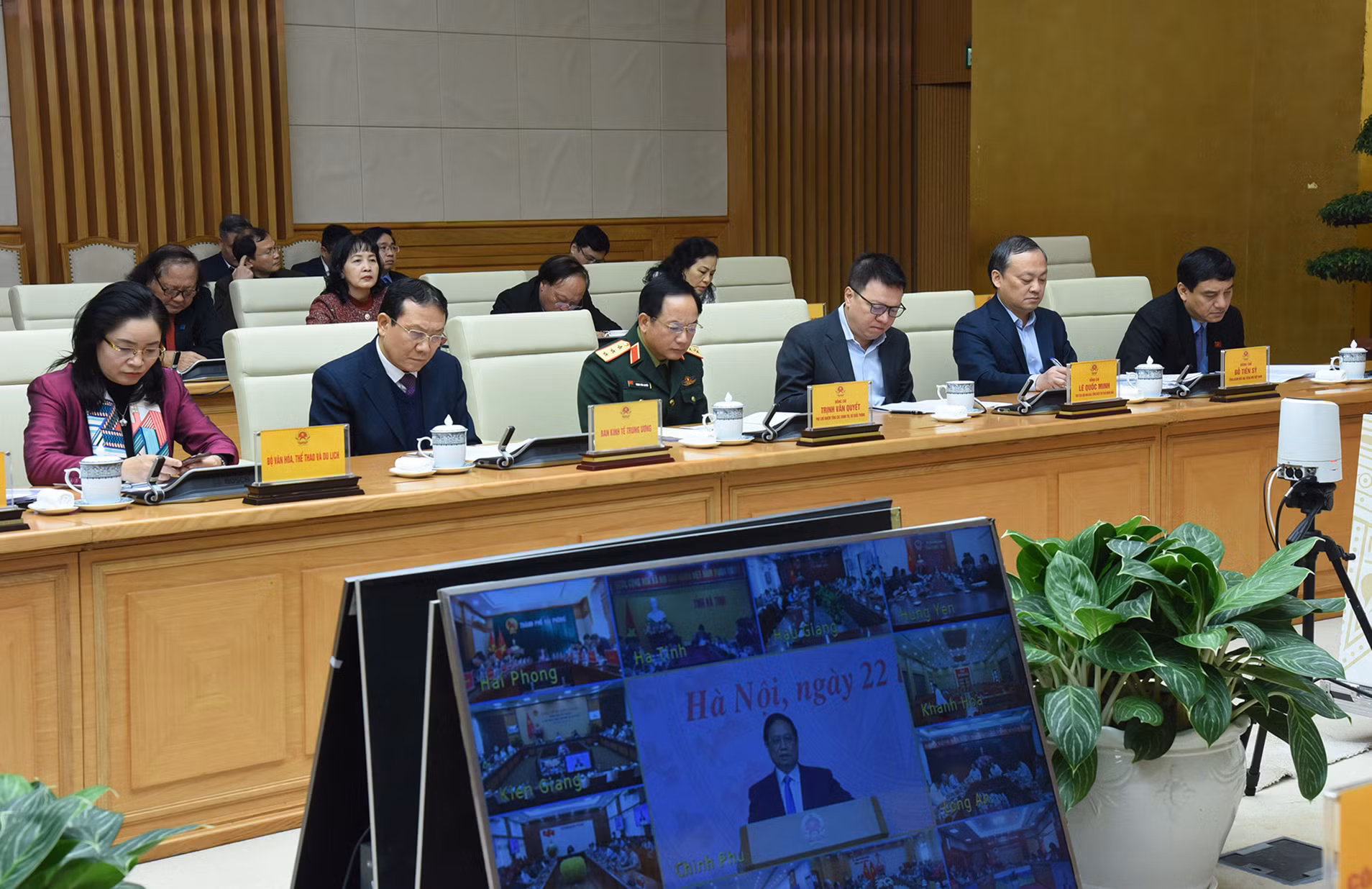 Các đại biểu tham dự hội nghị.