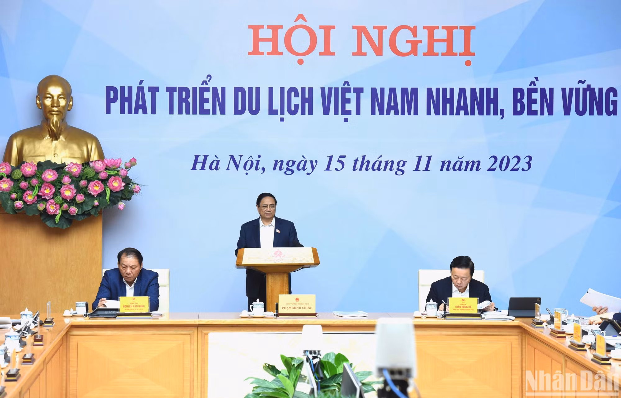 Thủ tướng Phạm Minh Chính phát biểu khai mạc Hội nghị.