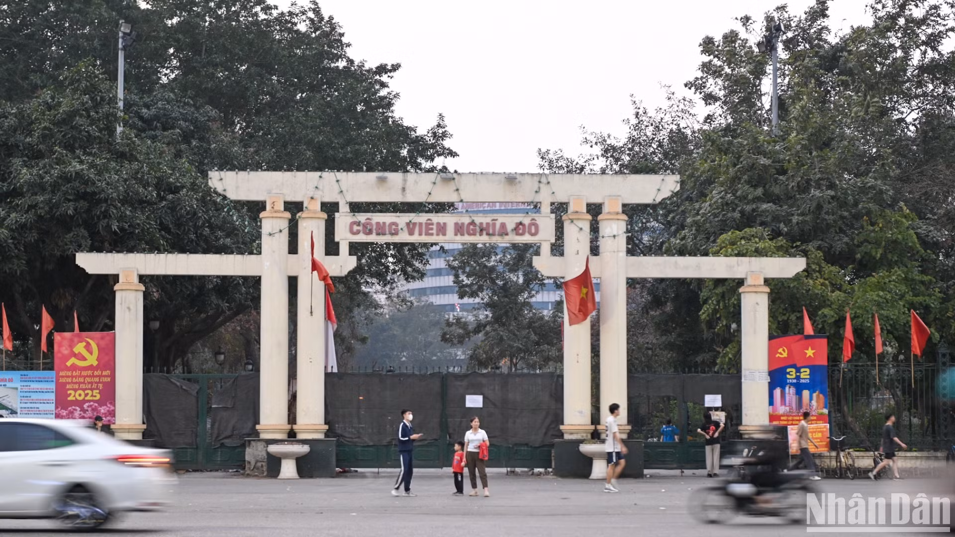 Dự kiến tháng 11/2025, Công viên Nghĩa Đô sẽ có diện mạo mới hiện đại hơn.