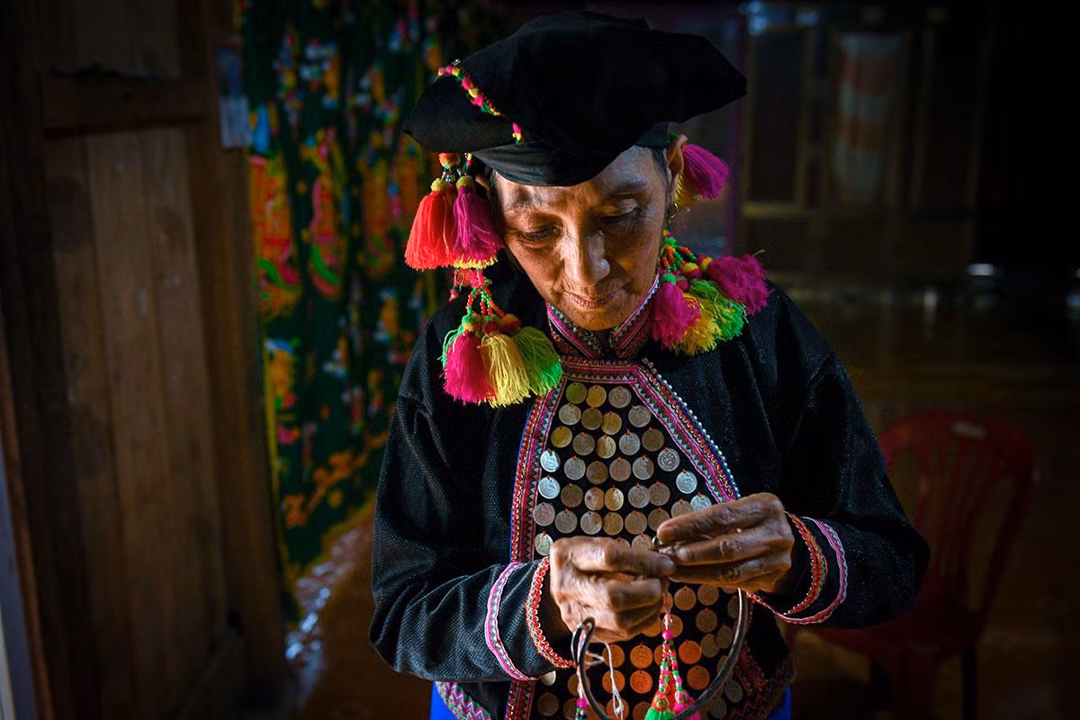 Người Si La. (Ảnh: TRẦN THÀNH ĐẠT)