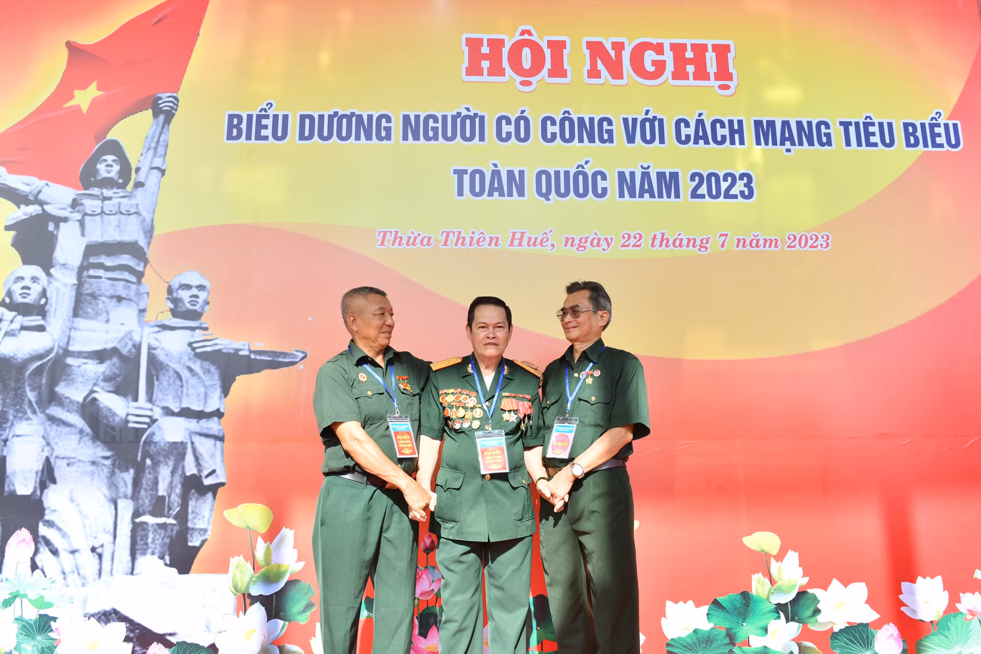 Những cựu chiến binh đến từ Tuyên Quang.