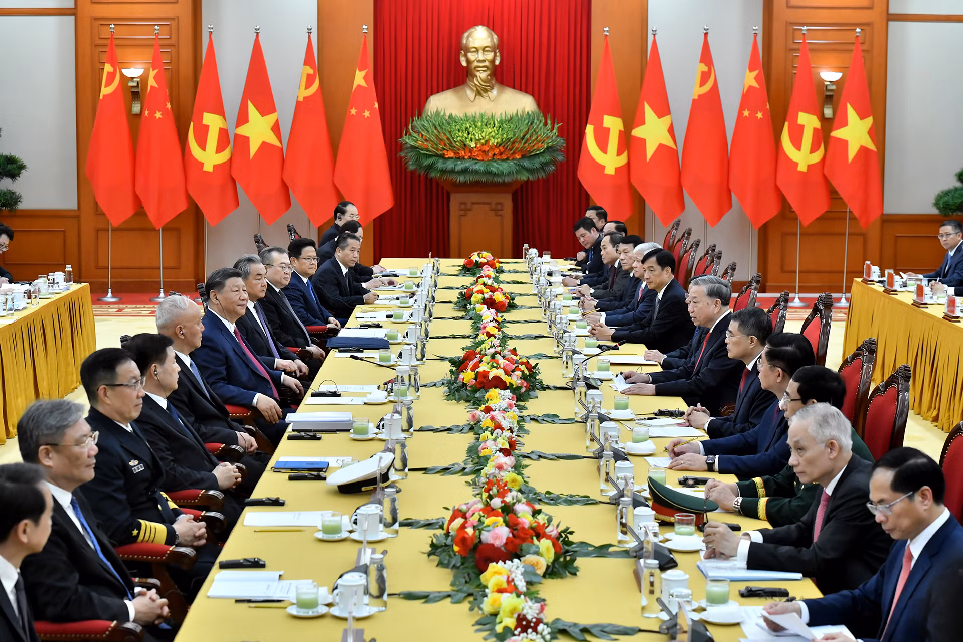 Tổng Bí thư Tô Lâm hội đàm với Tổng Bí thư, Chủ tịch Trung Quốc Tập Cận Bình.
