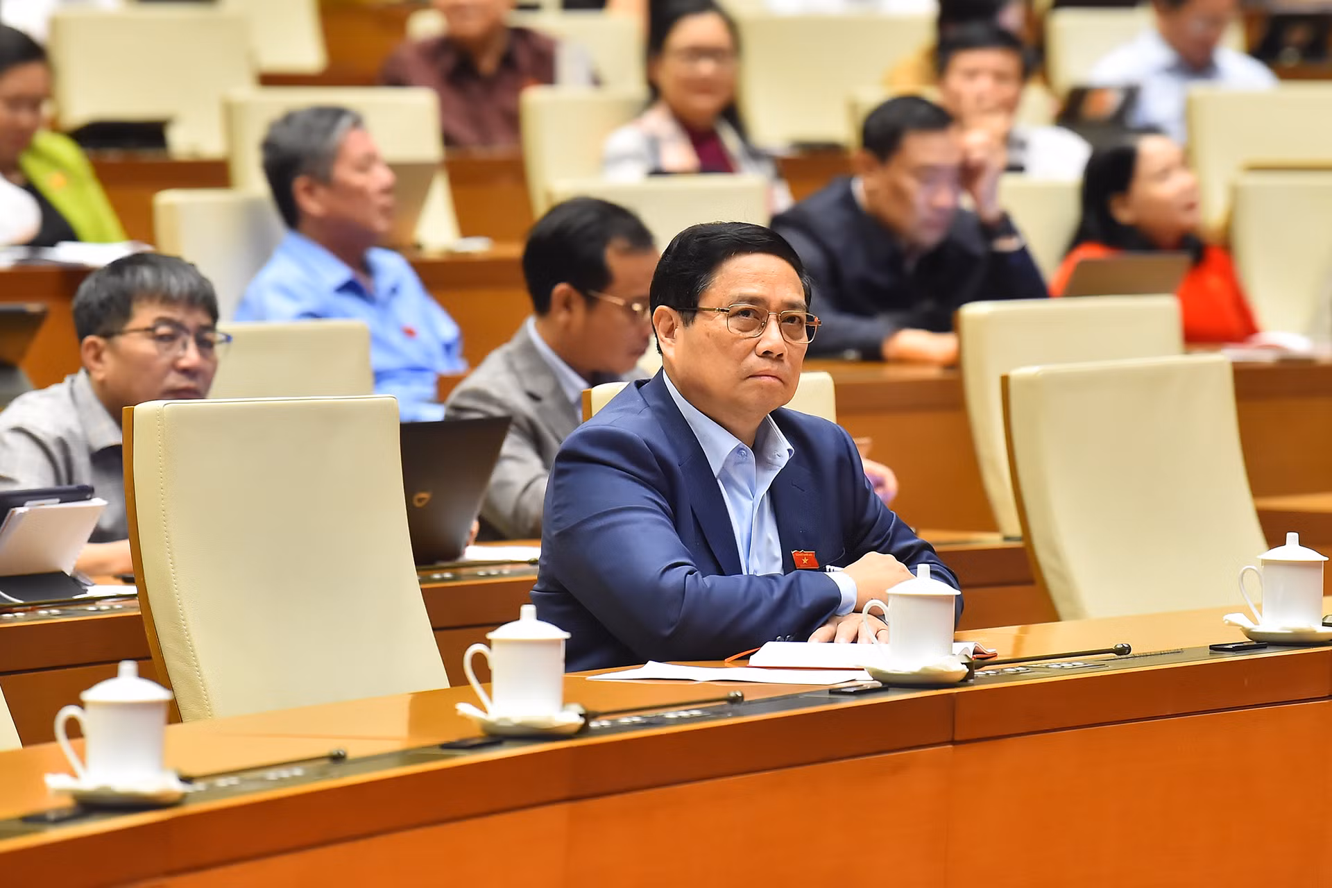 Thủ tướng Phạm Minh Chính dự Phiên chất vấn và trả lời chất vấn.