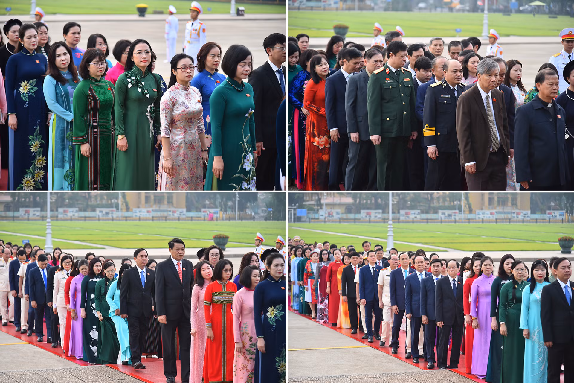 Đại biểu Quốc hội các tỉnh, thành phố vào Lăng viếng Chủ tịch Hồ Chí Minh trước lễ khai mạc Kỳ họp thứ 8, Quốc hội khóa XV. Đại biểu Quốc hội các tỉnh, thành phố vào Lăng viếng Chủ tịch Hồ Chí Minh trước lễ khai mạc Kỳ họp thứ 8, Quốc hội khóa XV.