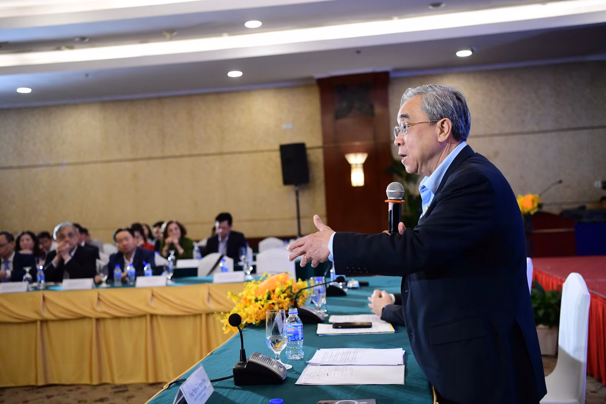 Ông Nguyễn Ngọc Hòa, Chủ tịch Hiệp hội Doanh nghiệp Thành phố Hồ Chí Minh.