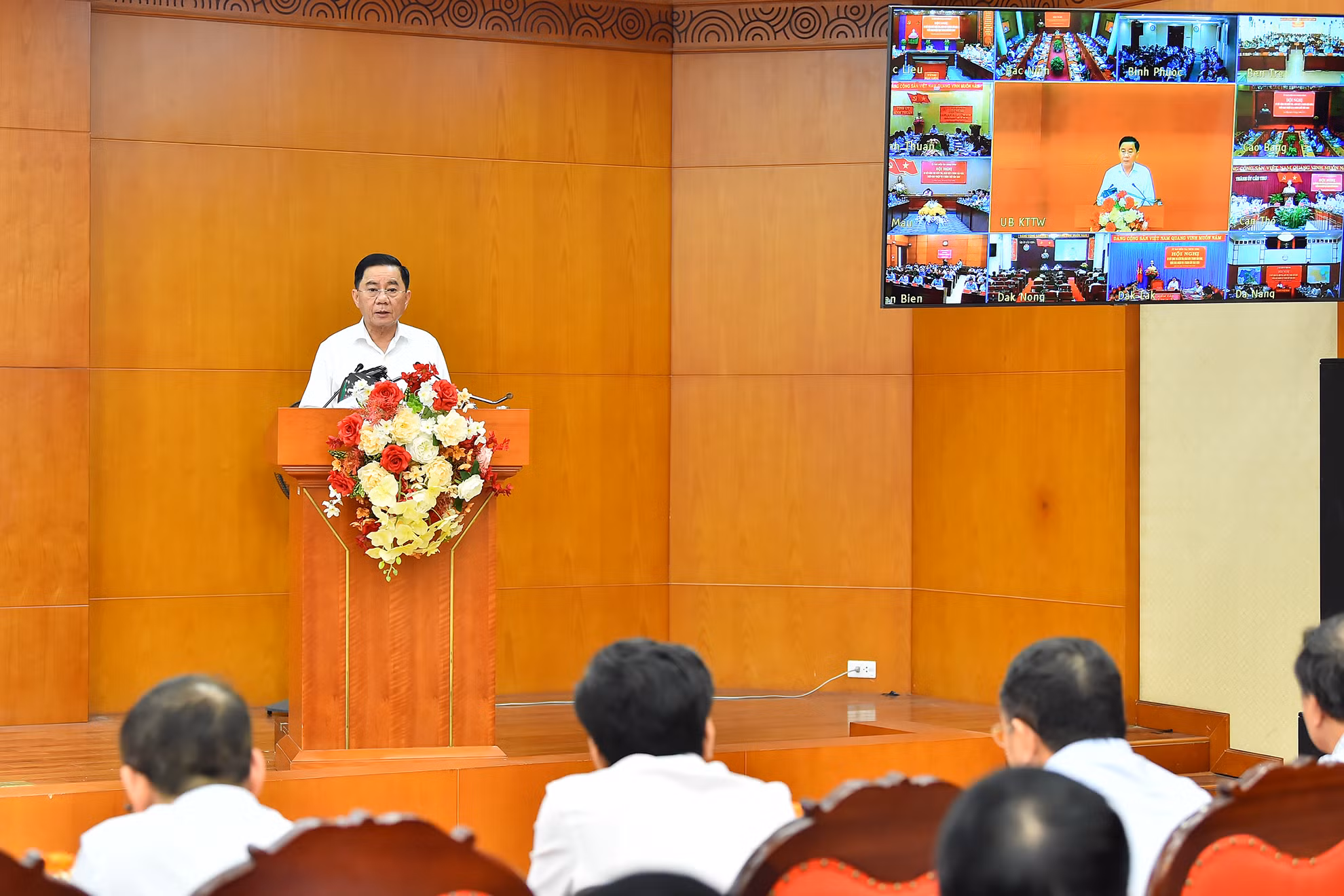 Chủ nhiệm Ủy ban Kiểm tra Trung ương Trần Cẩm Tú phát biểu chỉ đạo Hội nghị sơ kết công tác kiểm tra, giám sát 6 tháng đầu năm, triển khai nhiệm vụ 6 tháng cuối năm 2024.