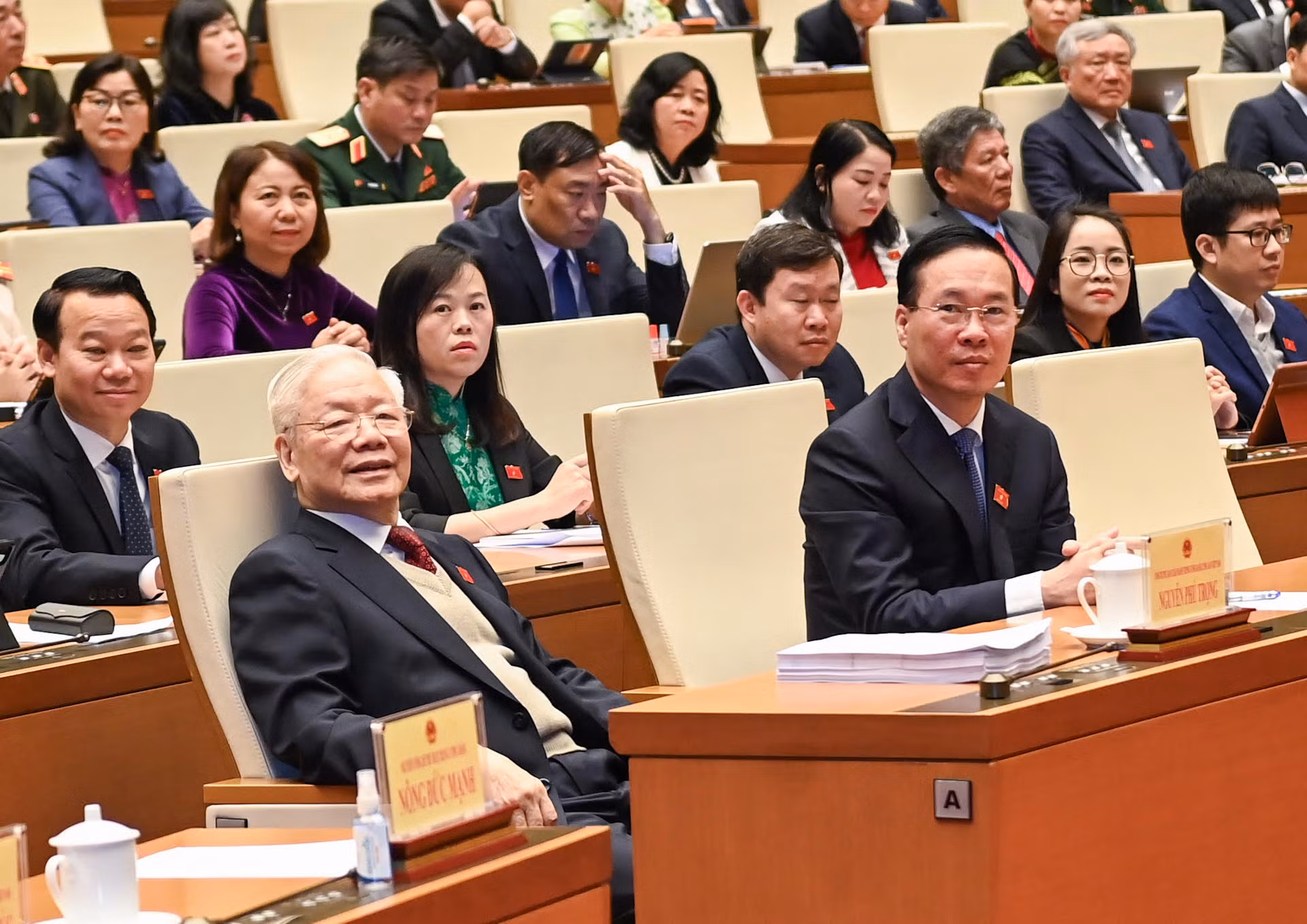 Tổng Bí thư Nguyễn Phú Trọng dự phiên khai mạc Kỳ họp bất thường lần thứ 5.