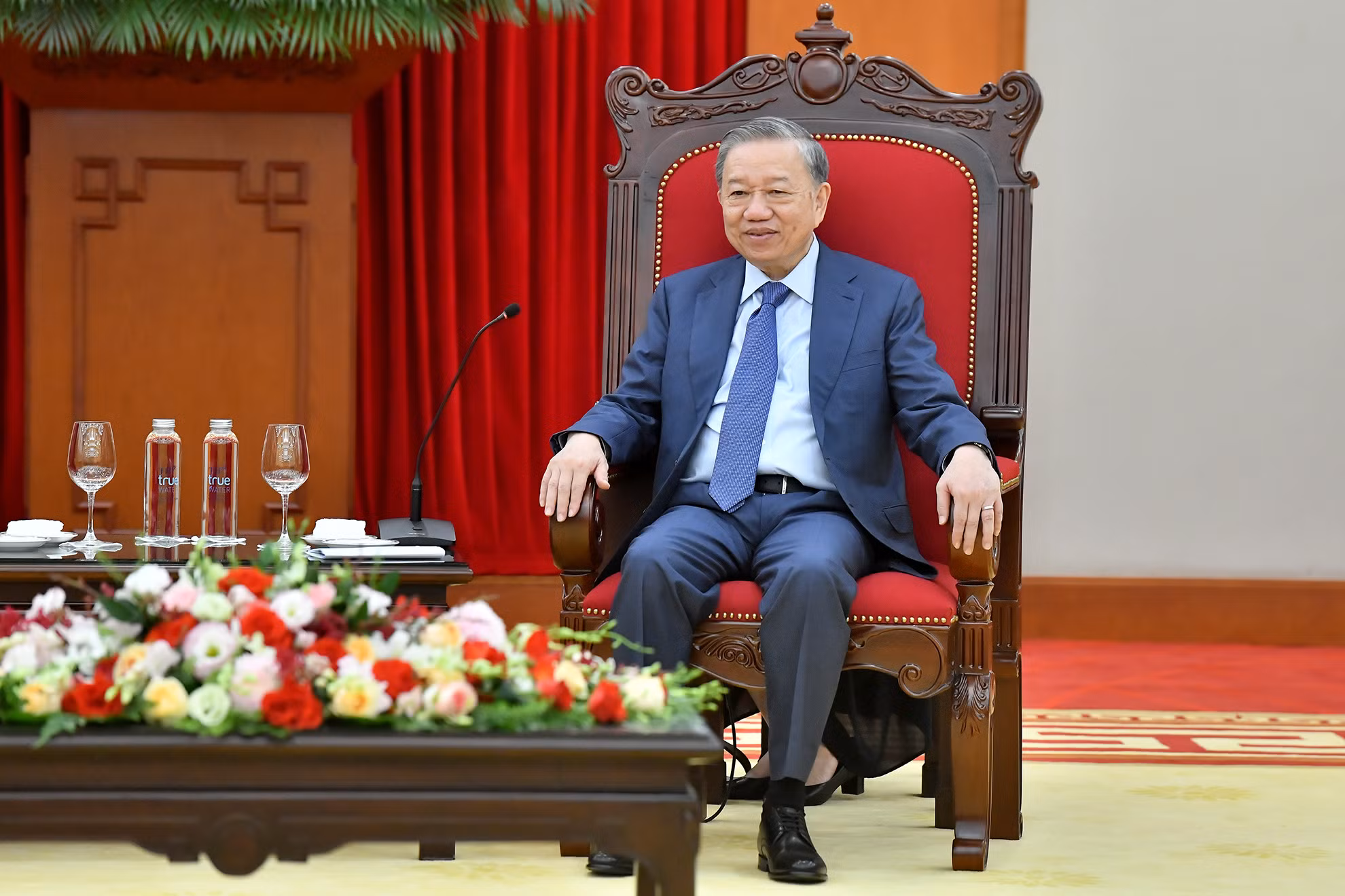 Tổng Bí thư, Chủ tịch nước Tô Lâm phát biểu tại buổi tiếp. Tổng Bí thư, Chủ tịch nước Tô Lâm phát biểu tại buổi tiếp.