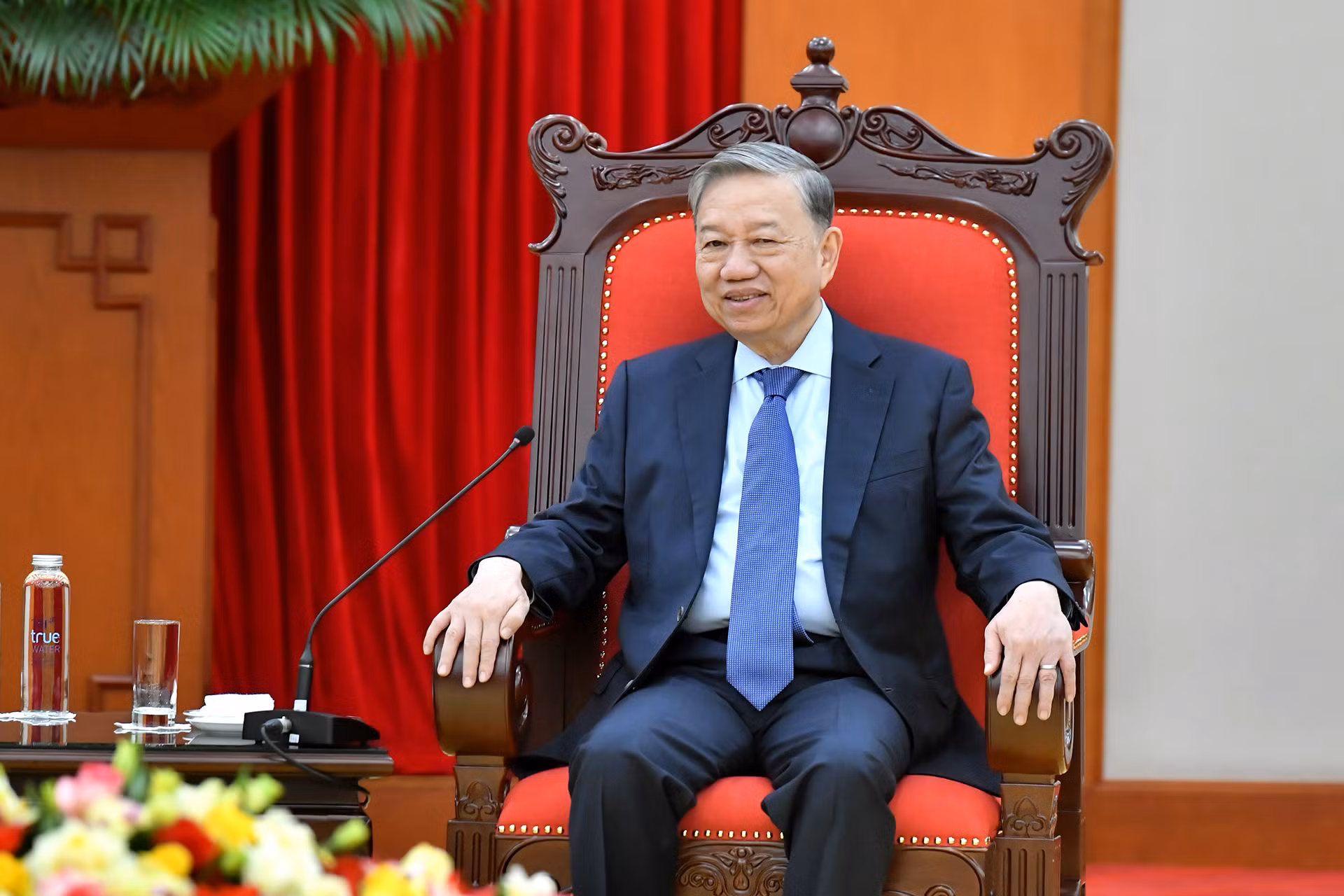 Tổng Bí thư Tô Lâm phát biểu tại buổi tiếp. Tổng Bí thư Tô Lâm phát biểu tại buổi tiếp.