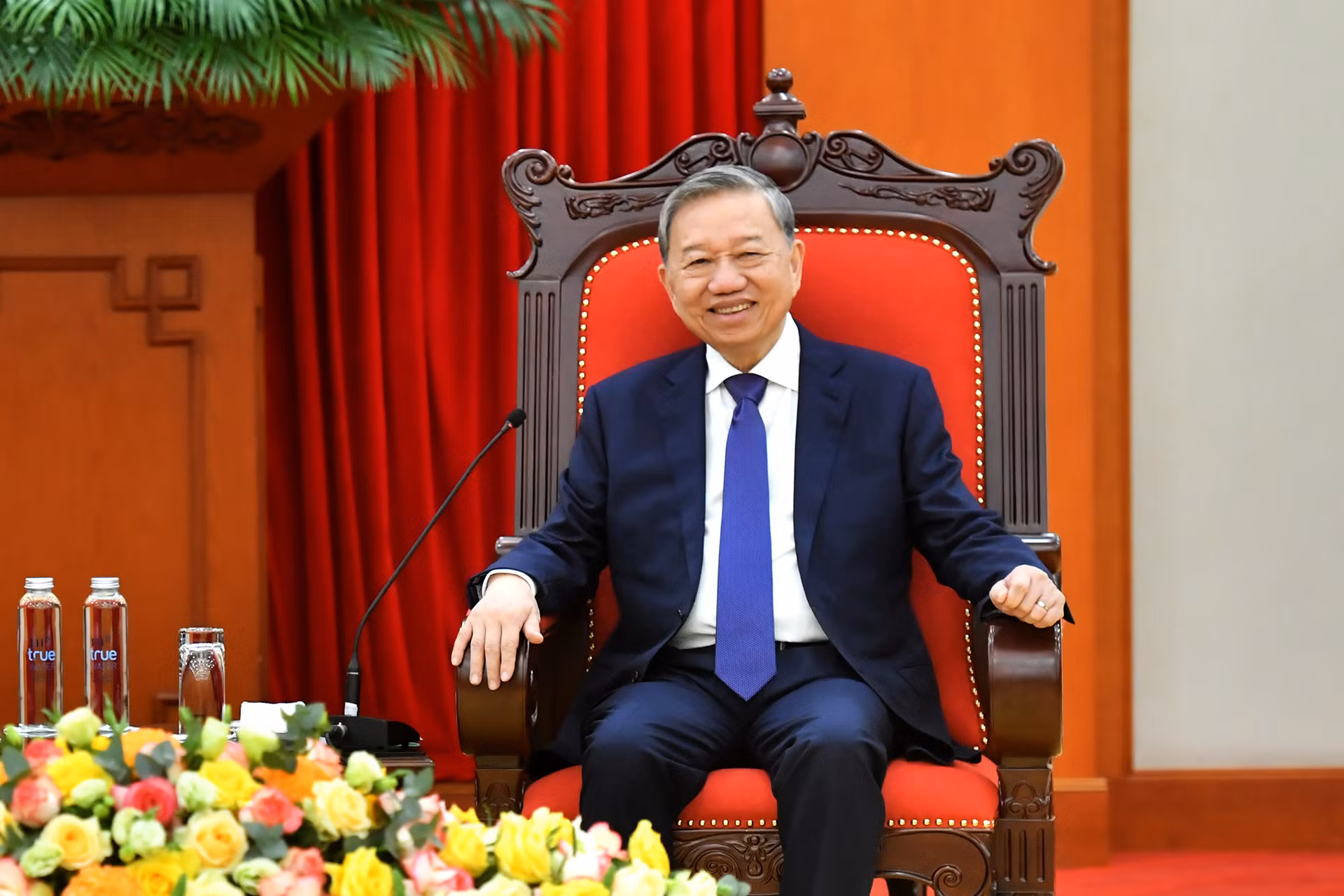 Tổng Bí thư Tô Lâm phát biểu tại buổi tiếp. Tổng Bí thư Tô Lâm phát biểu tại buổi tiếp.