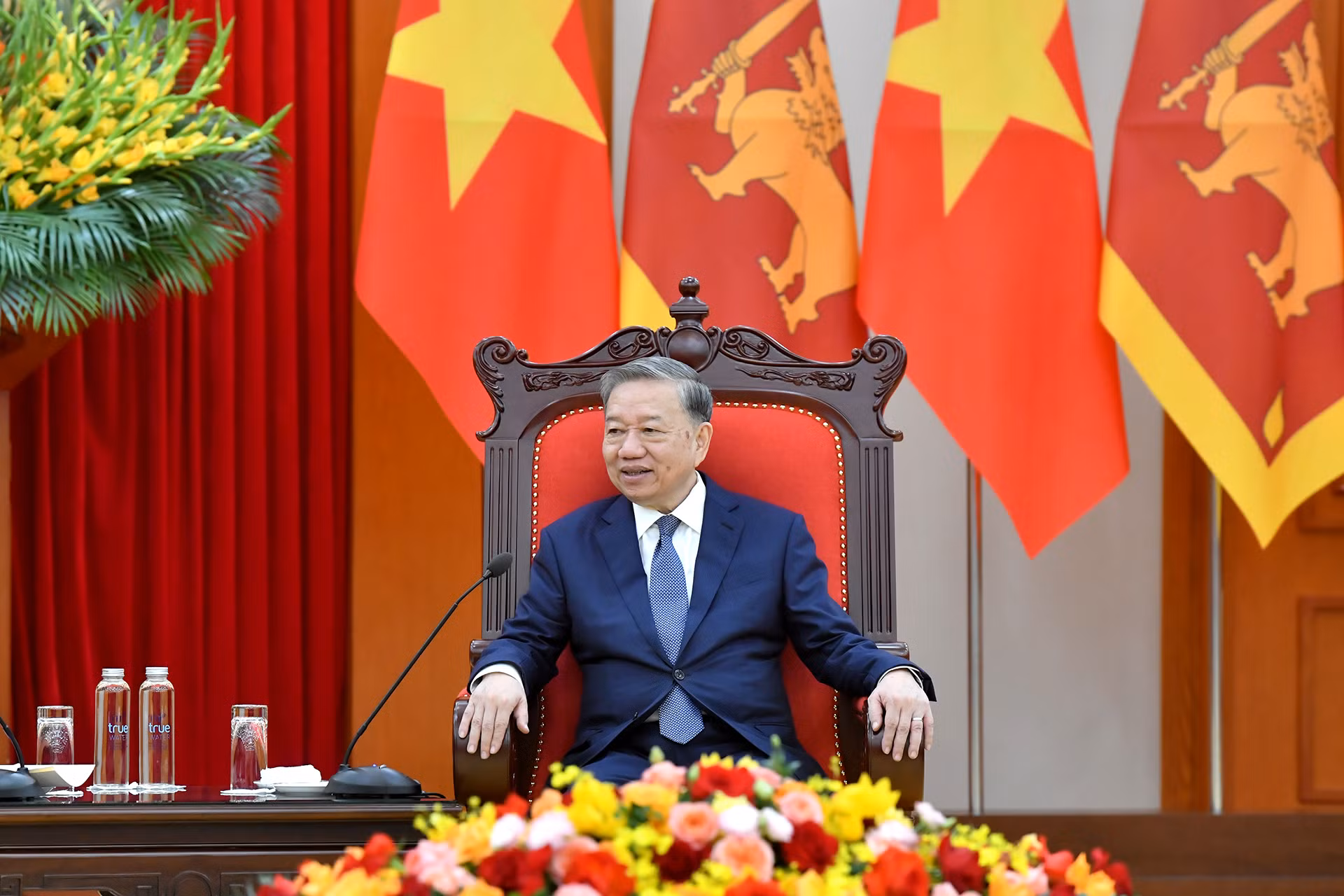 Tổng Bí thư Tô Lâm phát biểu tại buổi tiếp. Tổng Bí thư Tô Lâm phát biểu tại buổi tiếp.