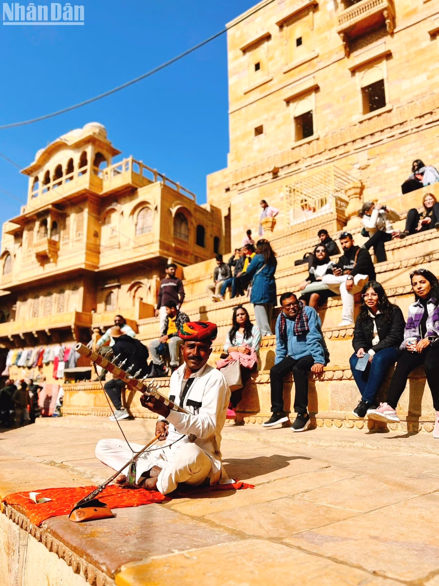 Jaisalmer- "Kho báu" sau bức tường vàng ảnh 10