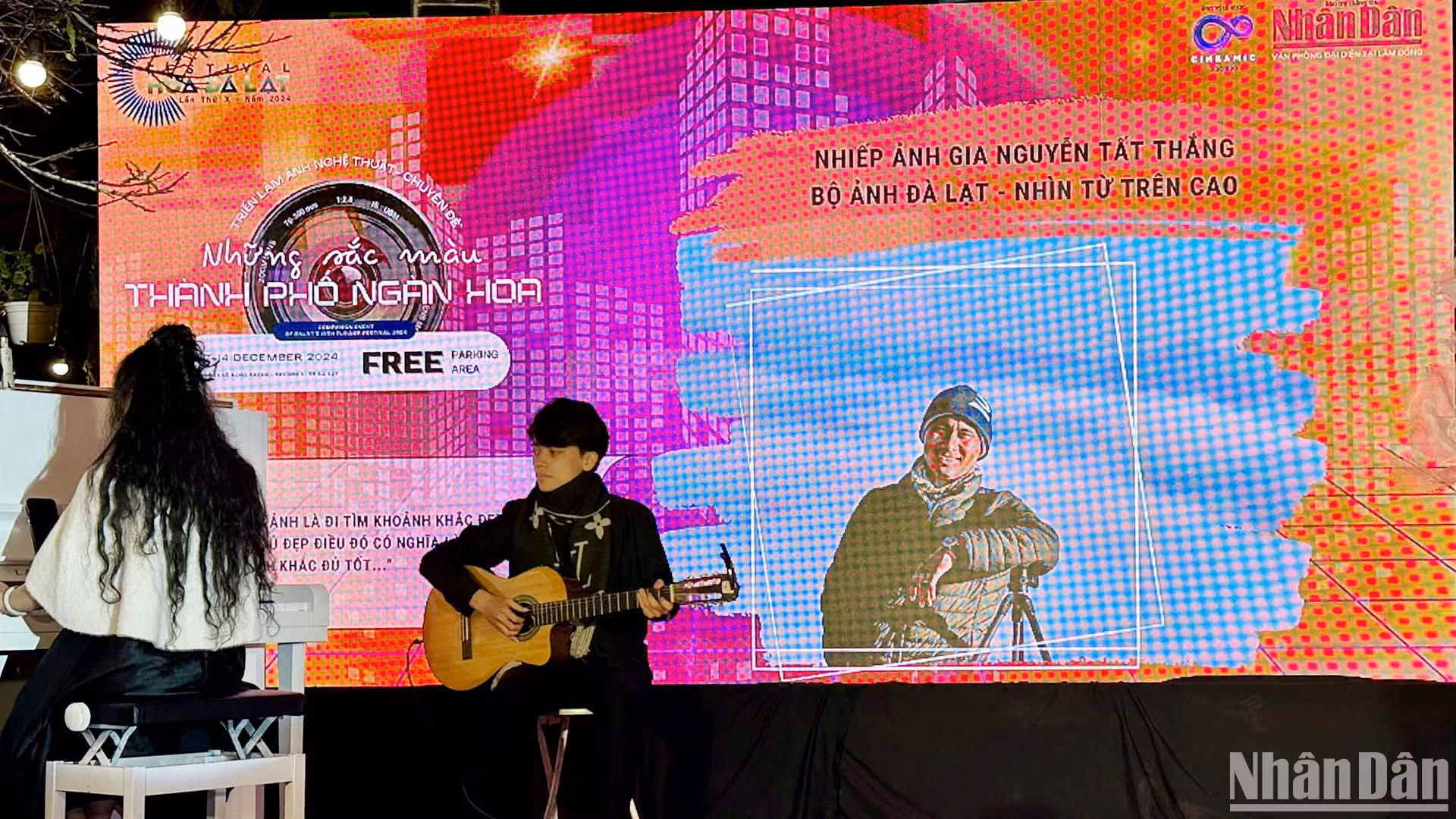 Phần giới thiệu về tác giả tham gia triển lãm - Nhiếp ảnh gia Nguyễn Tất Thắng.