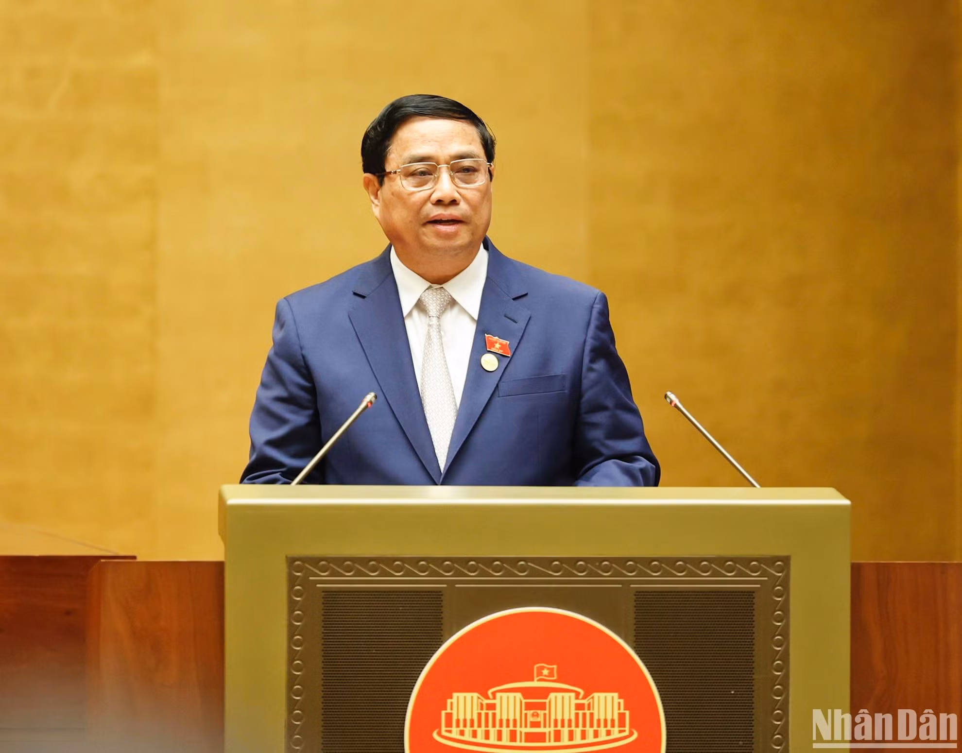 Thủ tướng Phạm Minh Chính trình bày Báo cáo kết quả thực hiện kế hoạch phát triển kinh tế-xã hội năm 2023; dự kiến kế hoạch phát triển kinh tế-xã hội năm 2024. Thủ tướng Phạm Minh Chính trình bày Báo cáo kết quả thực hiện kế hoạch phát triển kinh tế-xã hội năm 2023; dự kiến kế hoạch phát triển kinh tế-xã hội năm 2024.
