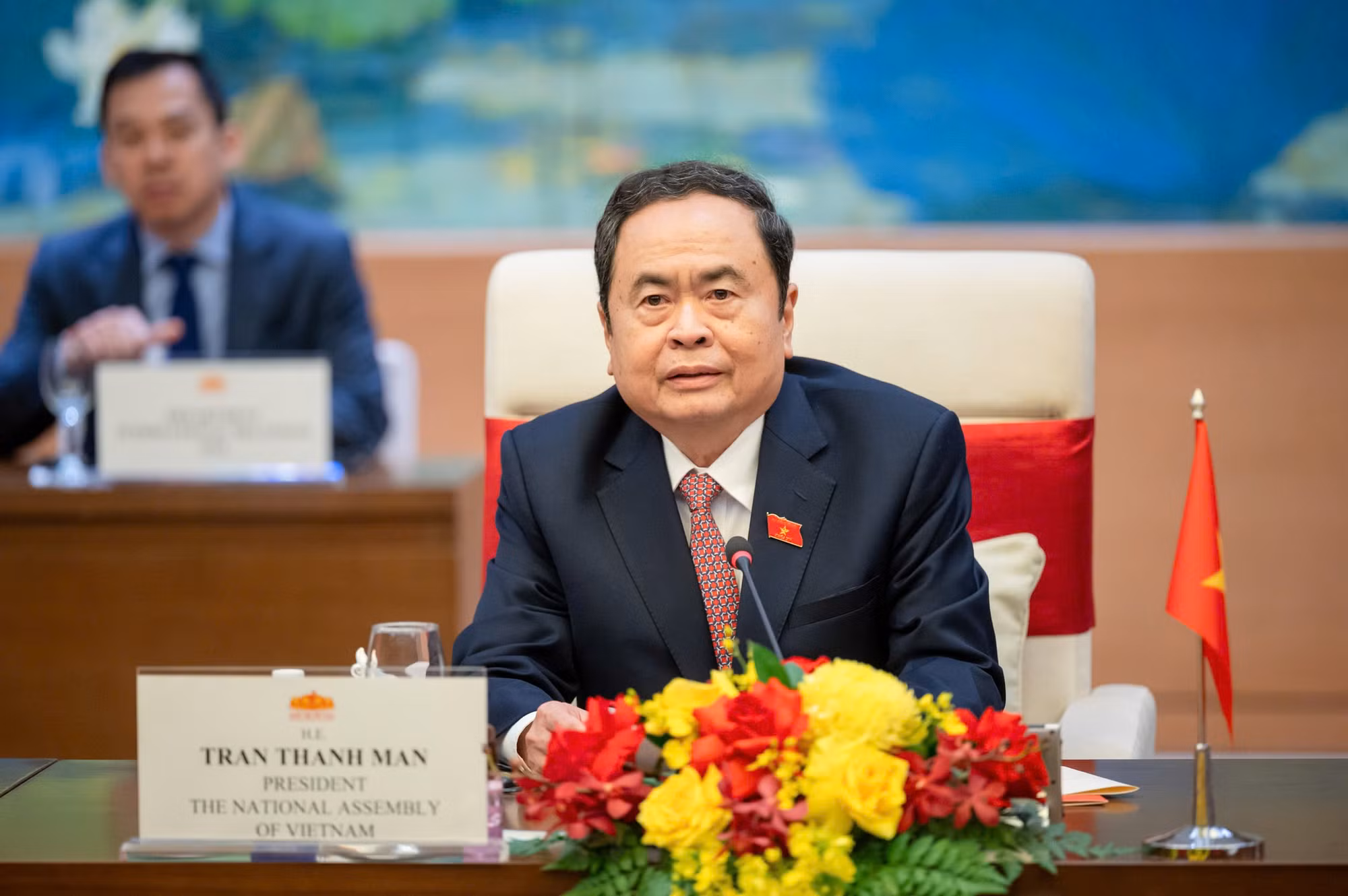 [Ảnh] Chủ tịch Quốc hội Trần Thanh Mẫn hội kiến Thủ tướng Tây Ban Nha ảnh 6